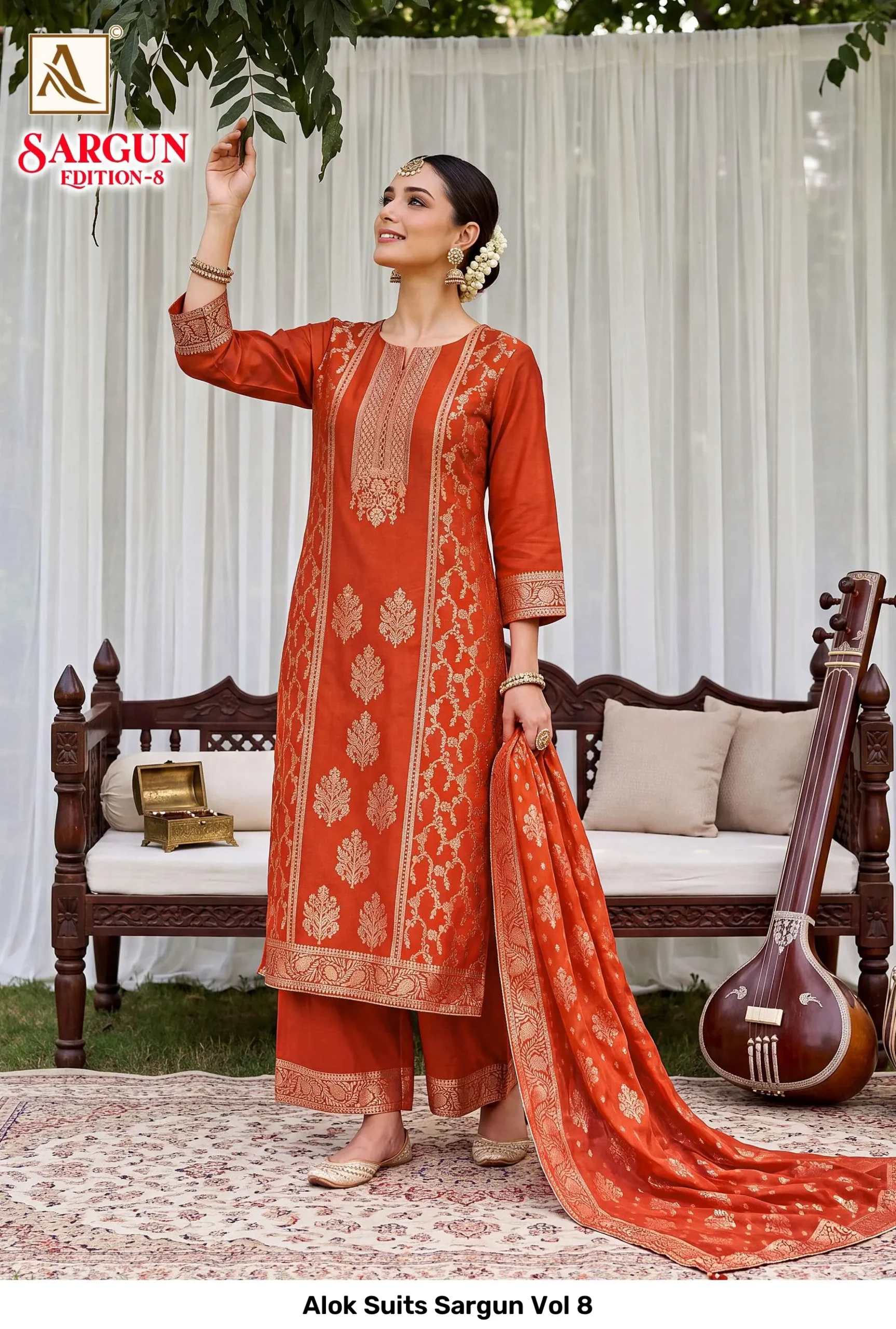 Alok Suits Sargun Vol 8 - Image 8