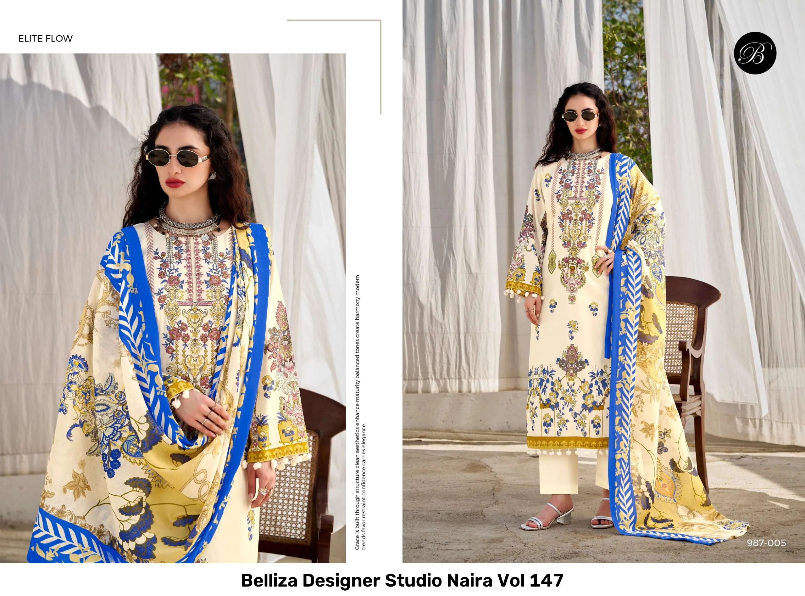 Belliza Designer Studio Naira Vol 147 - Image 3