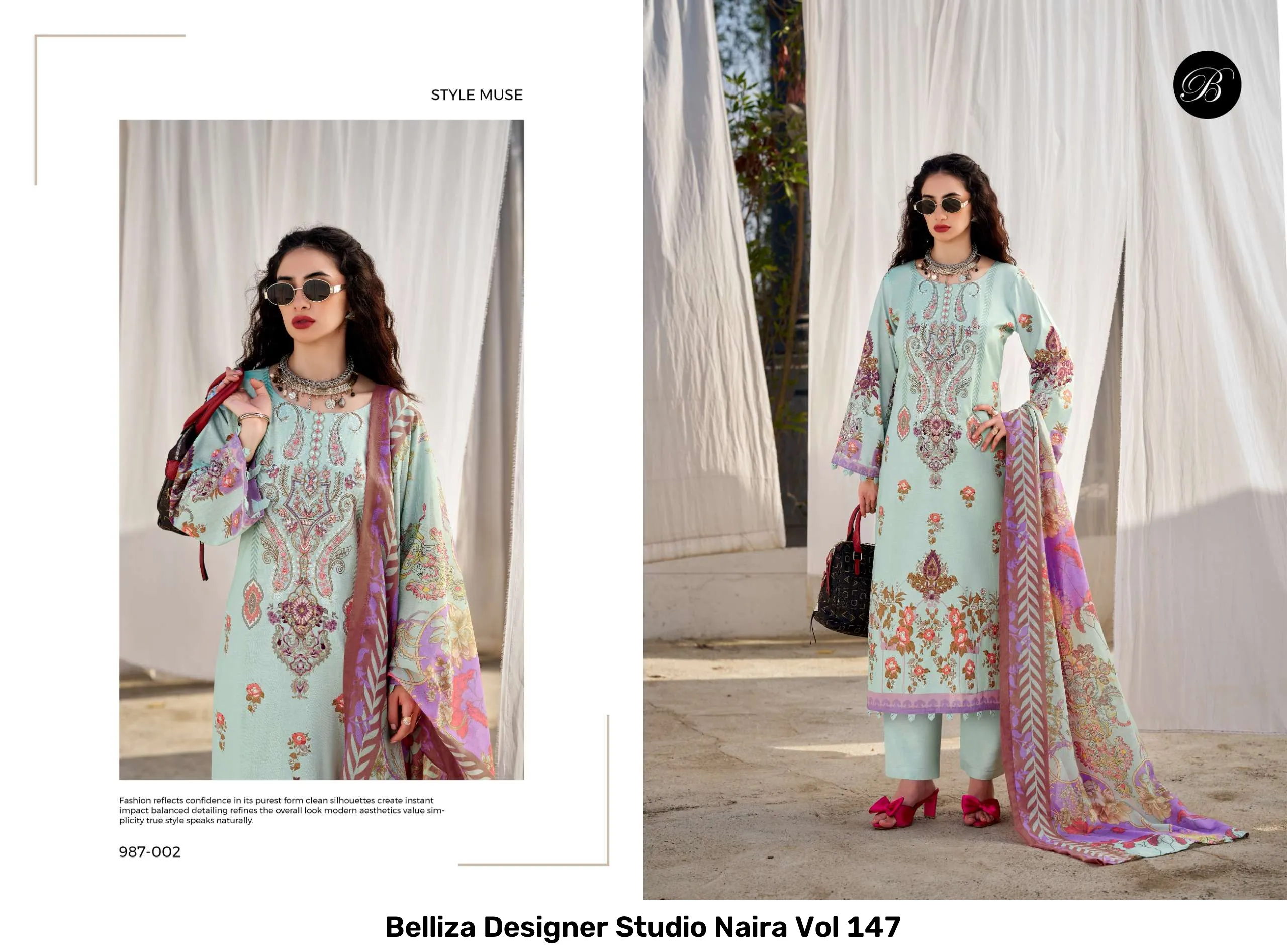 Belliza Designer Studio Naira Vol 147 - Image 8
