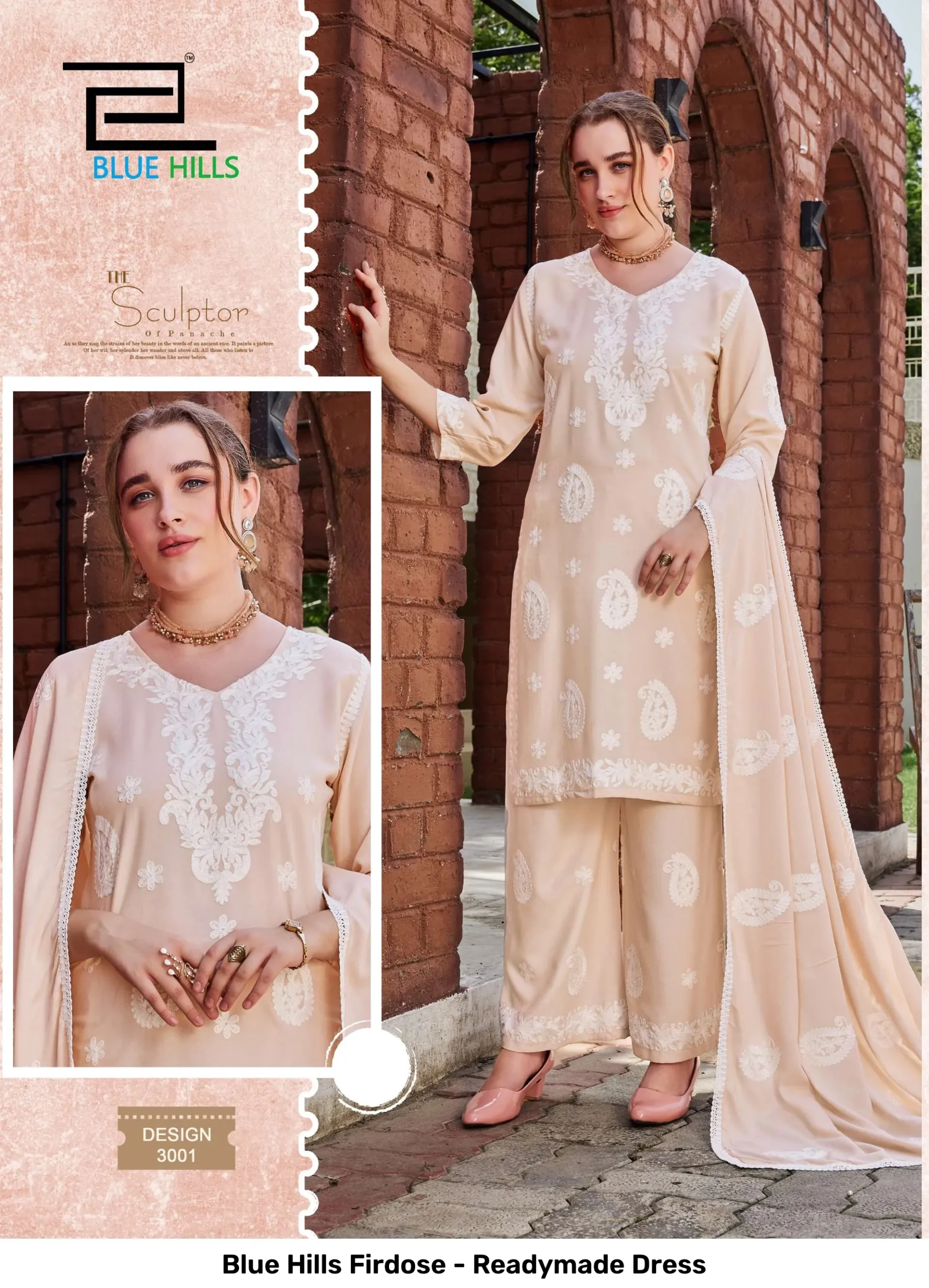 Blue Hills Firdose - Readymade Dress - Image 2