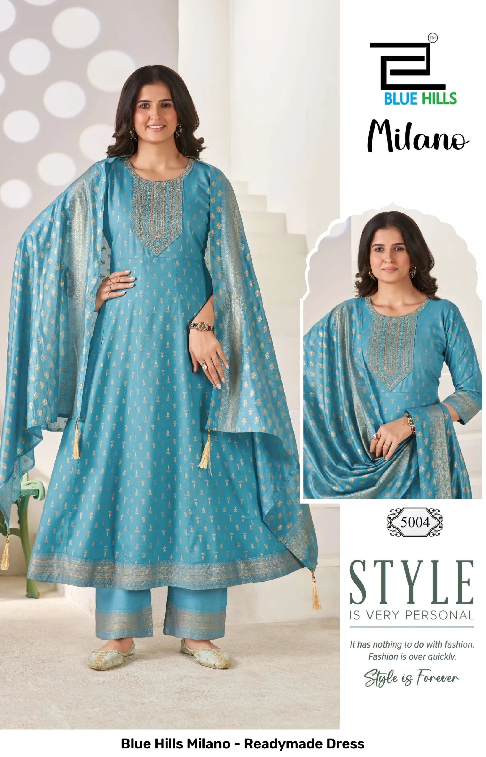 Blue Hills Milano - Readymade Dress - Image 4