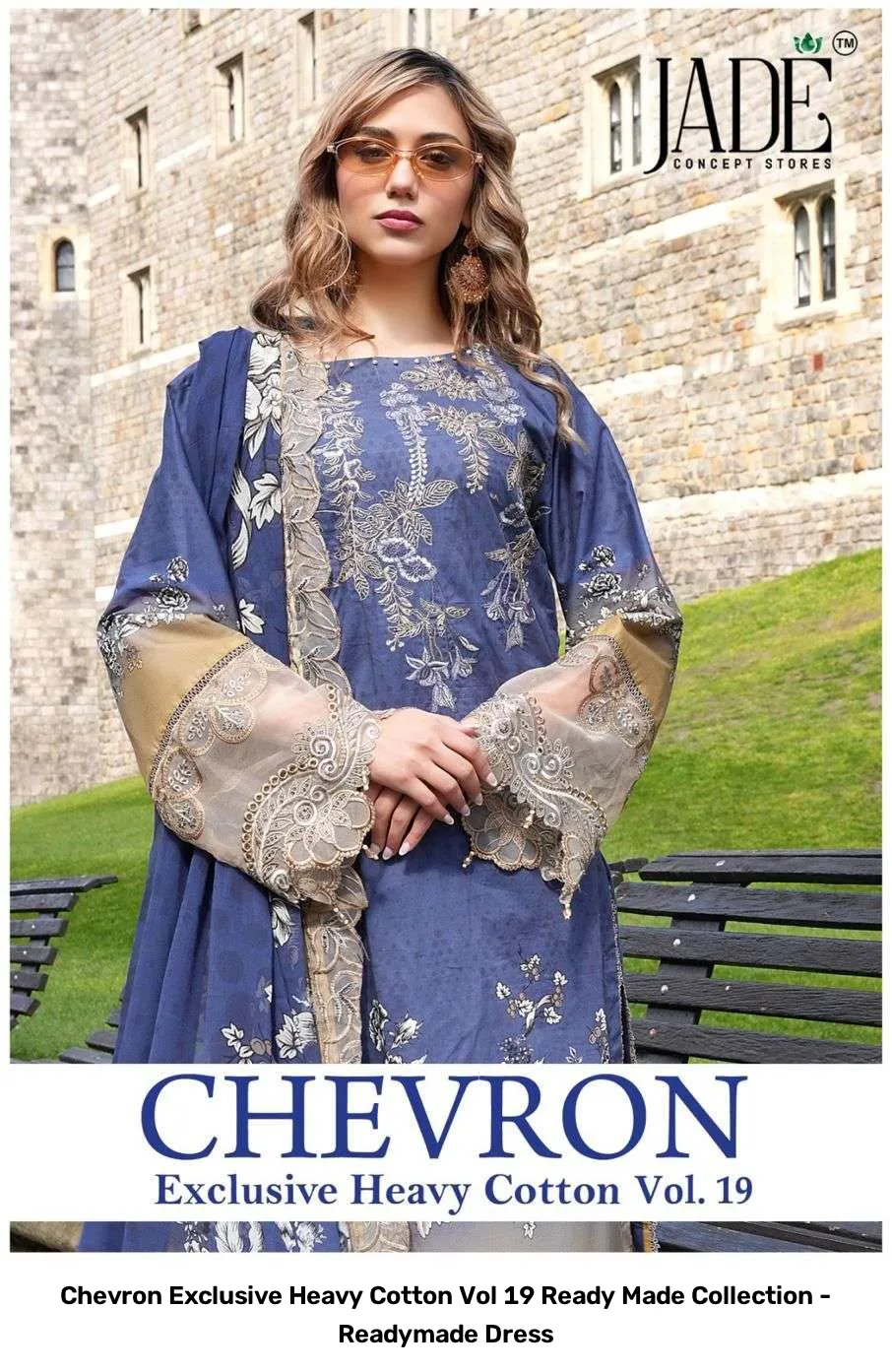 Chevron Exclusive Heavy Cotton Vol 19 Ready Made Collection - Readymade Dress - Image 4
