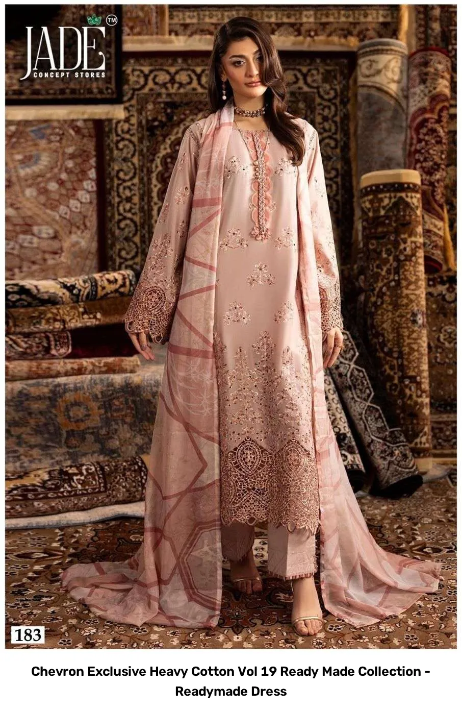 Chevron Exclusive Heavy Cotton Vol 19 Ready Made Collection - Readymade Dress - Image 8