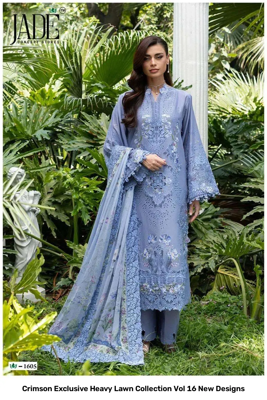 Crimson Exclusive Heavy Lawn Collection Vol 16 New Designs - Image 12