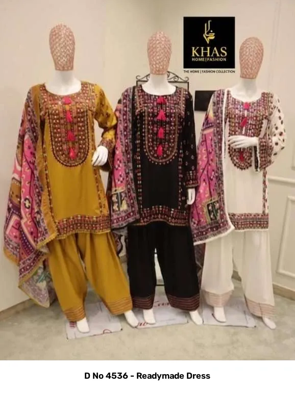 D No 4536 - Readymade Dress - Image 3