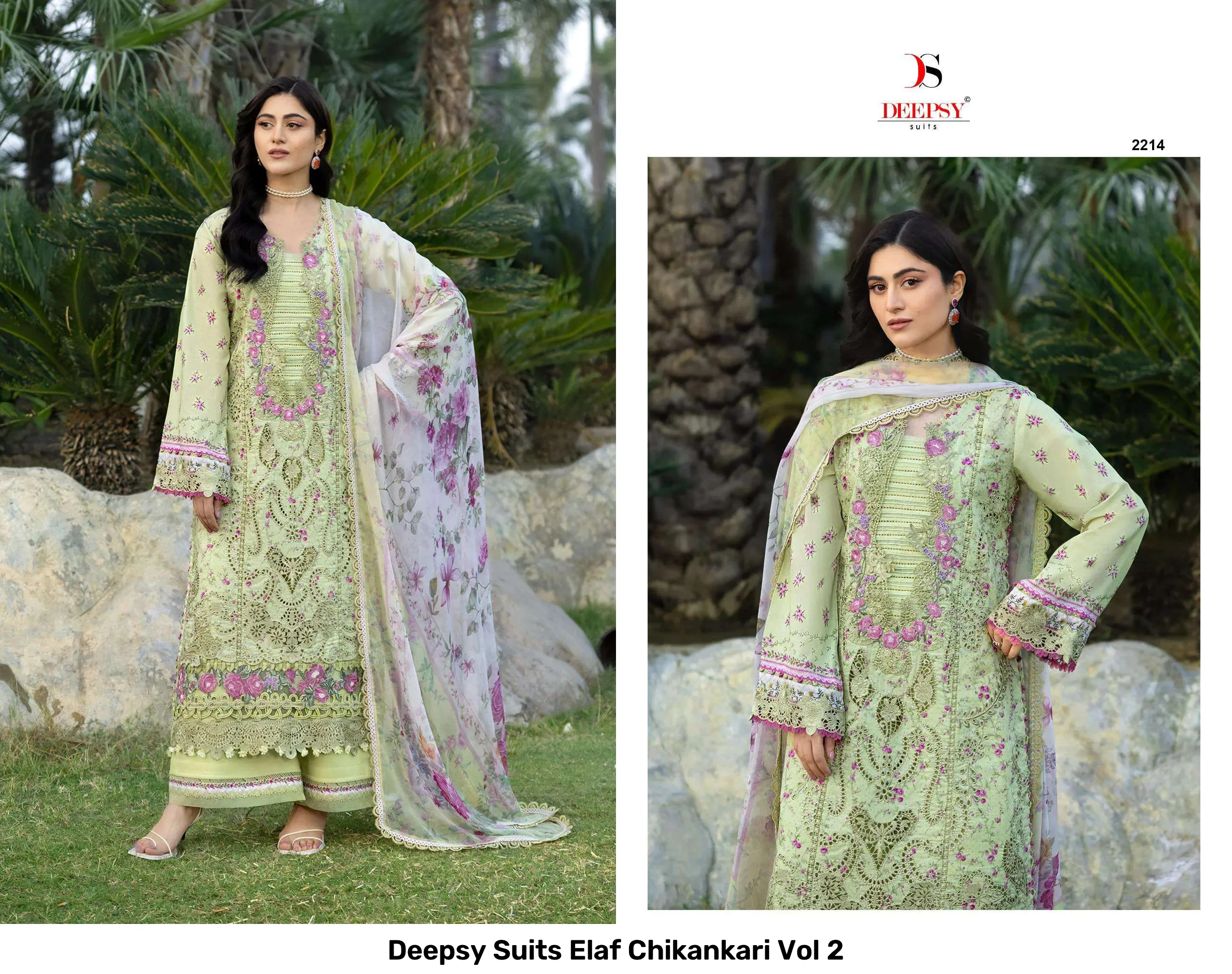 Deepsy Suits Elaf Chikankari Vol 2 - Image 2