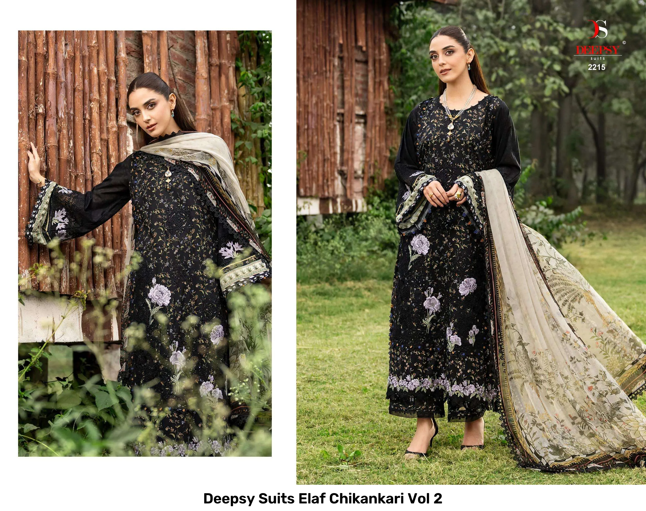 Deepsy Suits Elaf Chikankari Vol 2 - Image 3