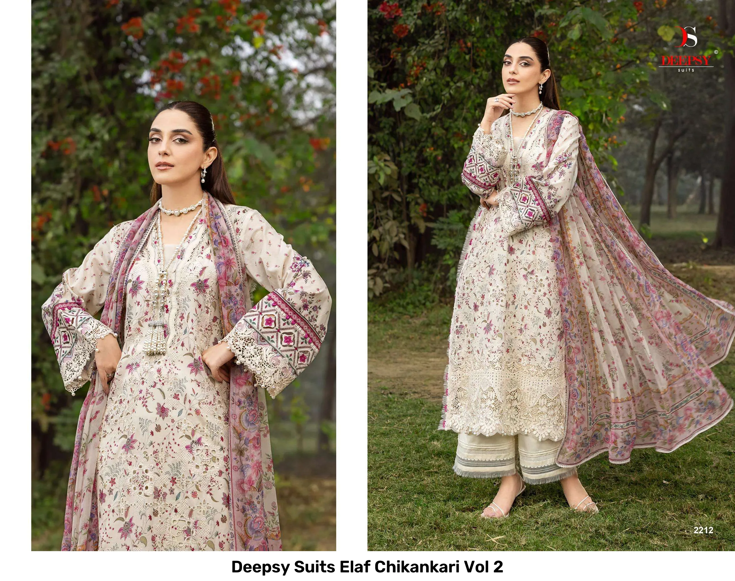 Deepsy Suits Elaf Chikankari Vol 2 - Image 8