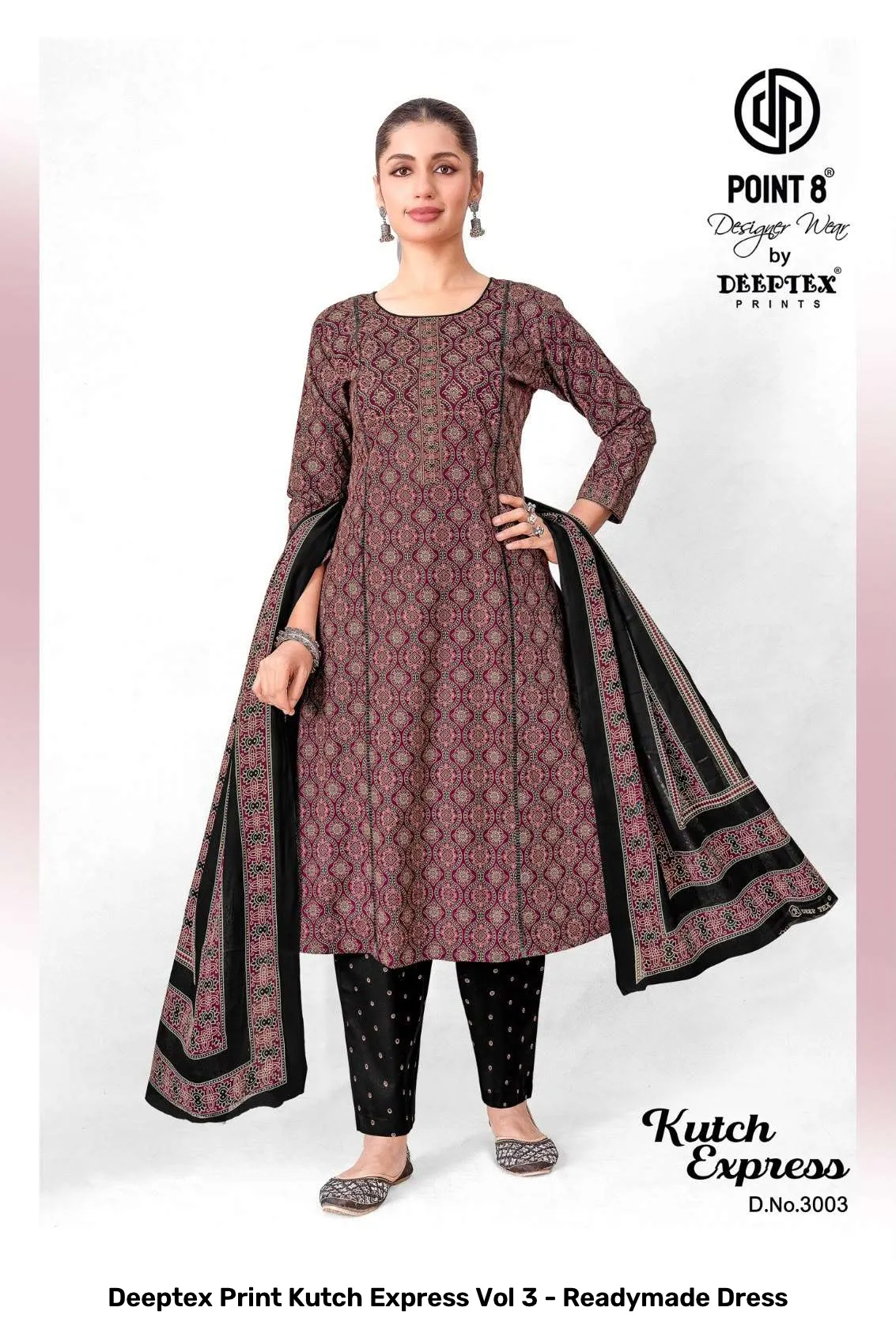 Deeptex Print Kutch Express Vol 3 - Readymade Dress - Image 2