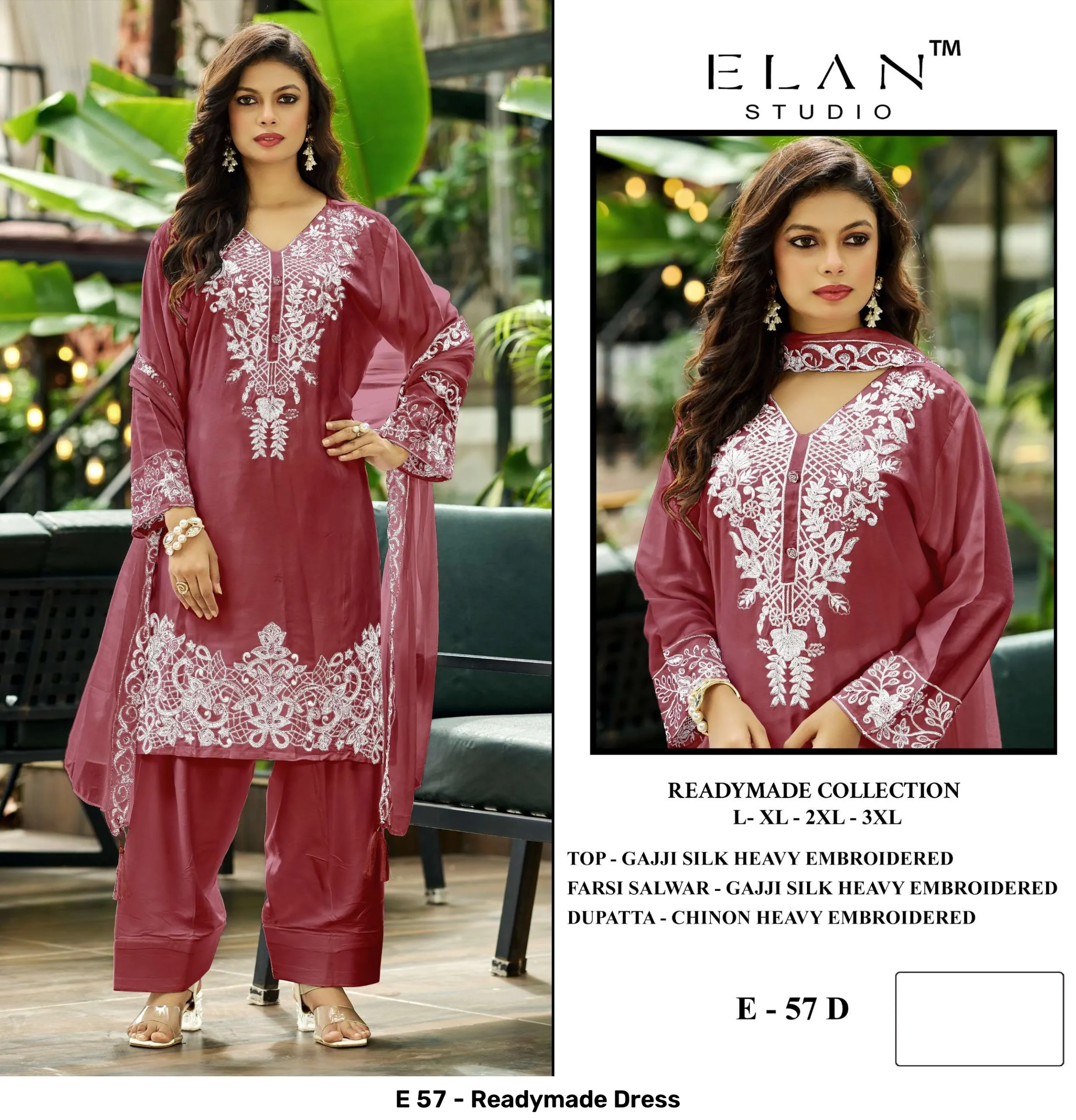 E 57 - Readymade Dress - Image 6