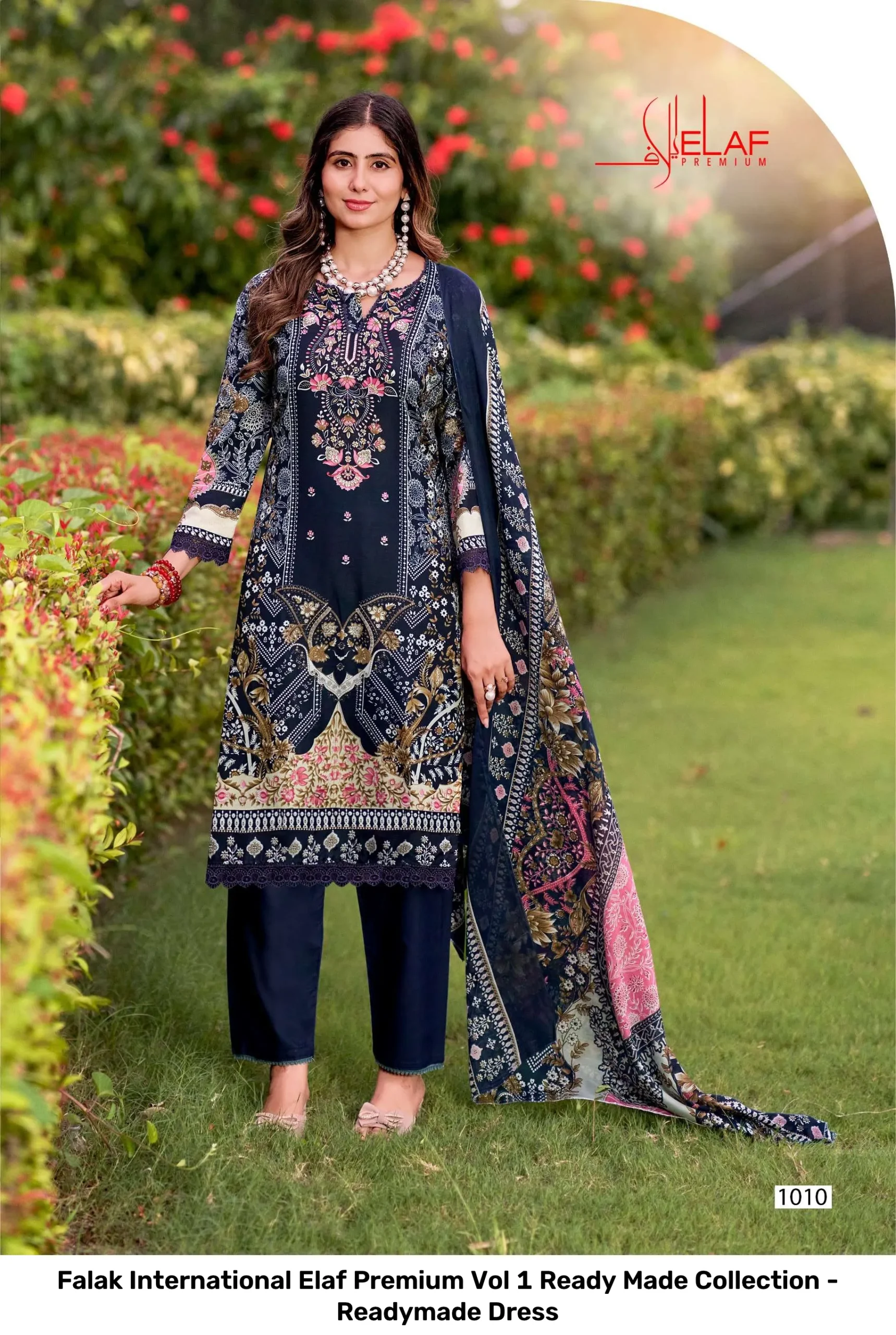 Falak International Elaf Premium Vol 1 Ready Made Collection - Readymade Dress - Image 3