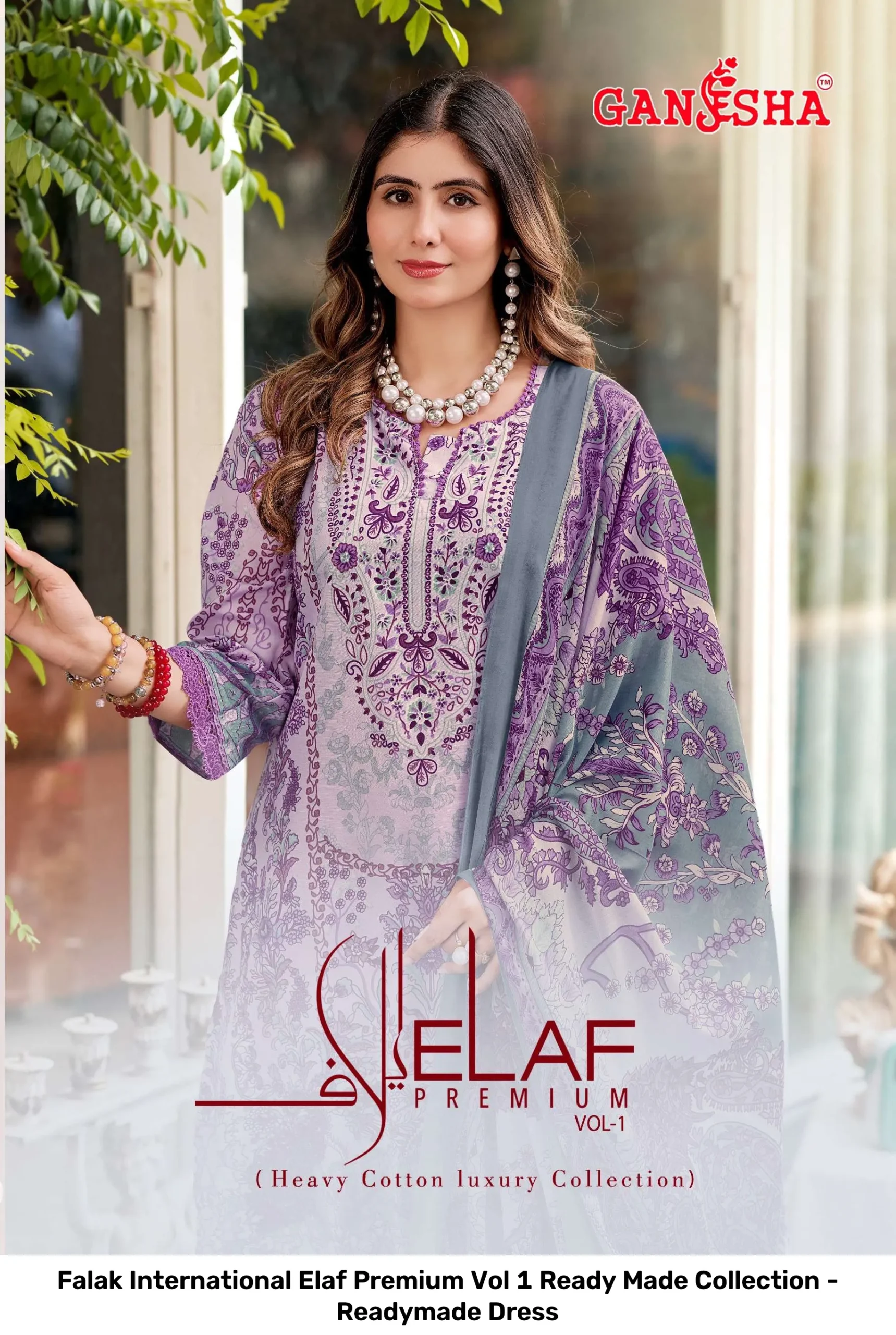 Falak International Elaf Premium Vol 1 Ready Made Collection - Readymade Dress - Image 5