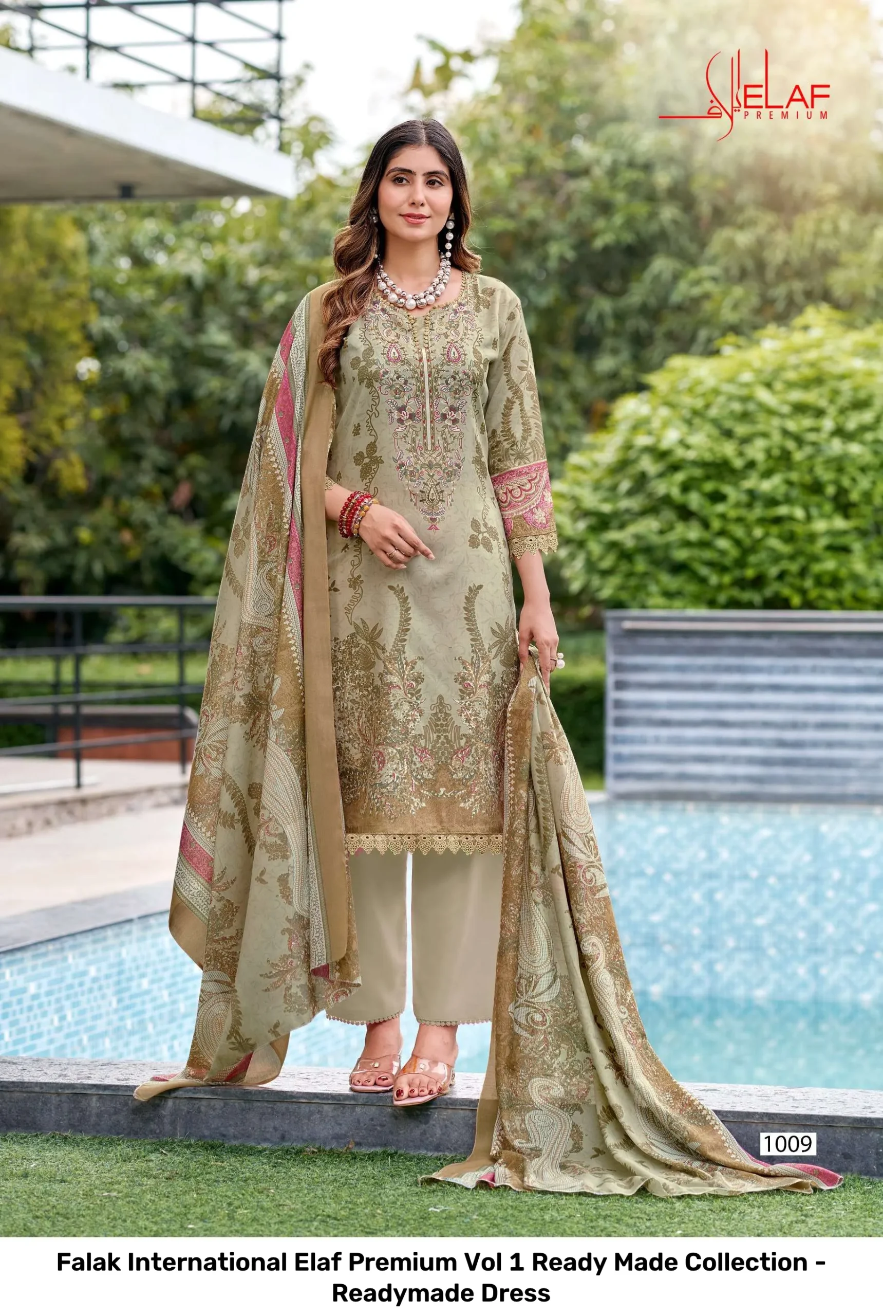 Falak International Elaf Premium Vol 1 Ready Made Collection - Readymade Dress - Image 8