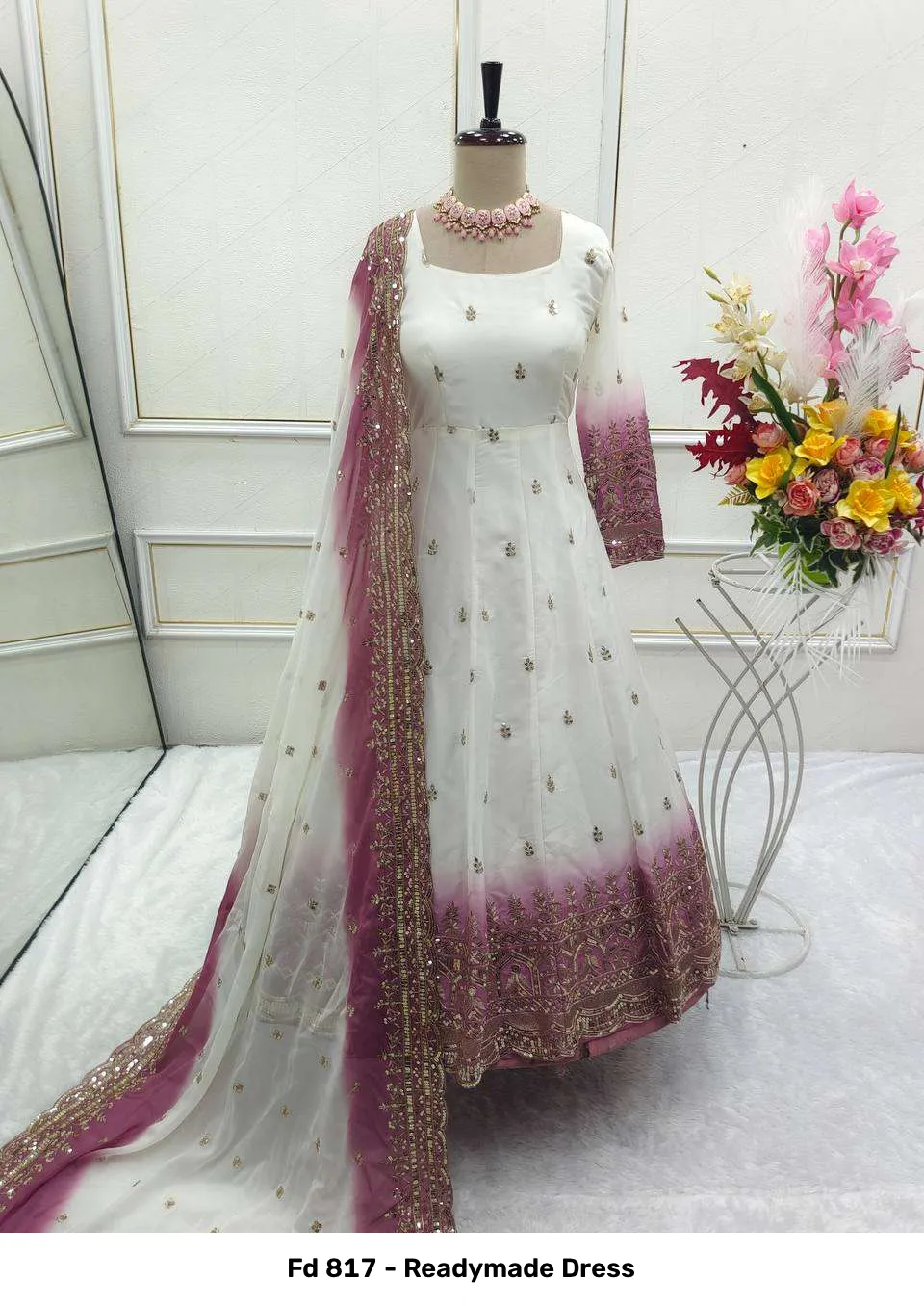 Fd 817 - Readymade Dress - Image 3