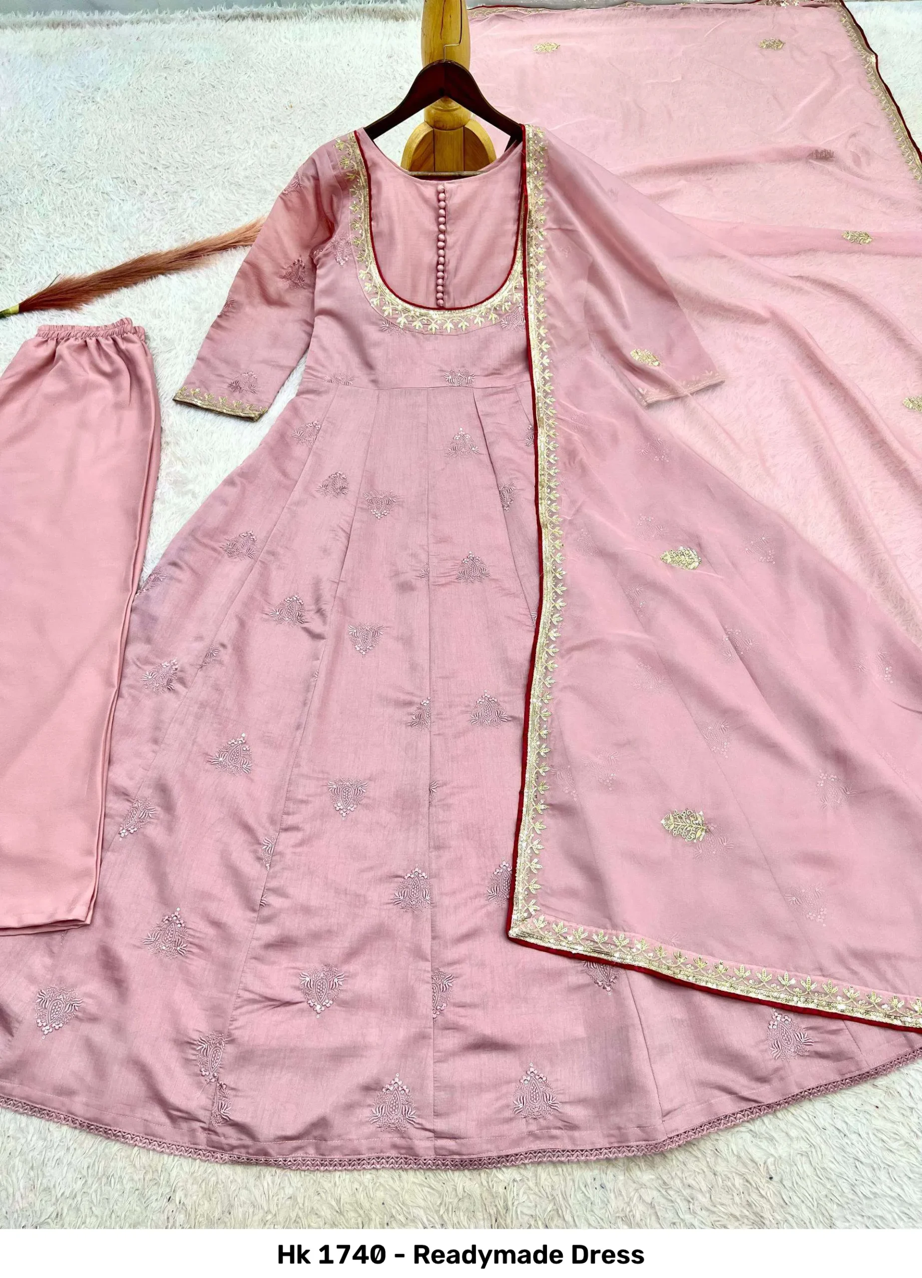 Hk 1740 - Readymade Dress - Image 3