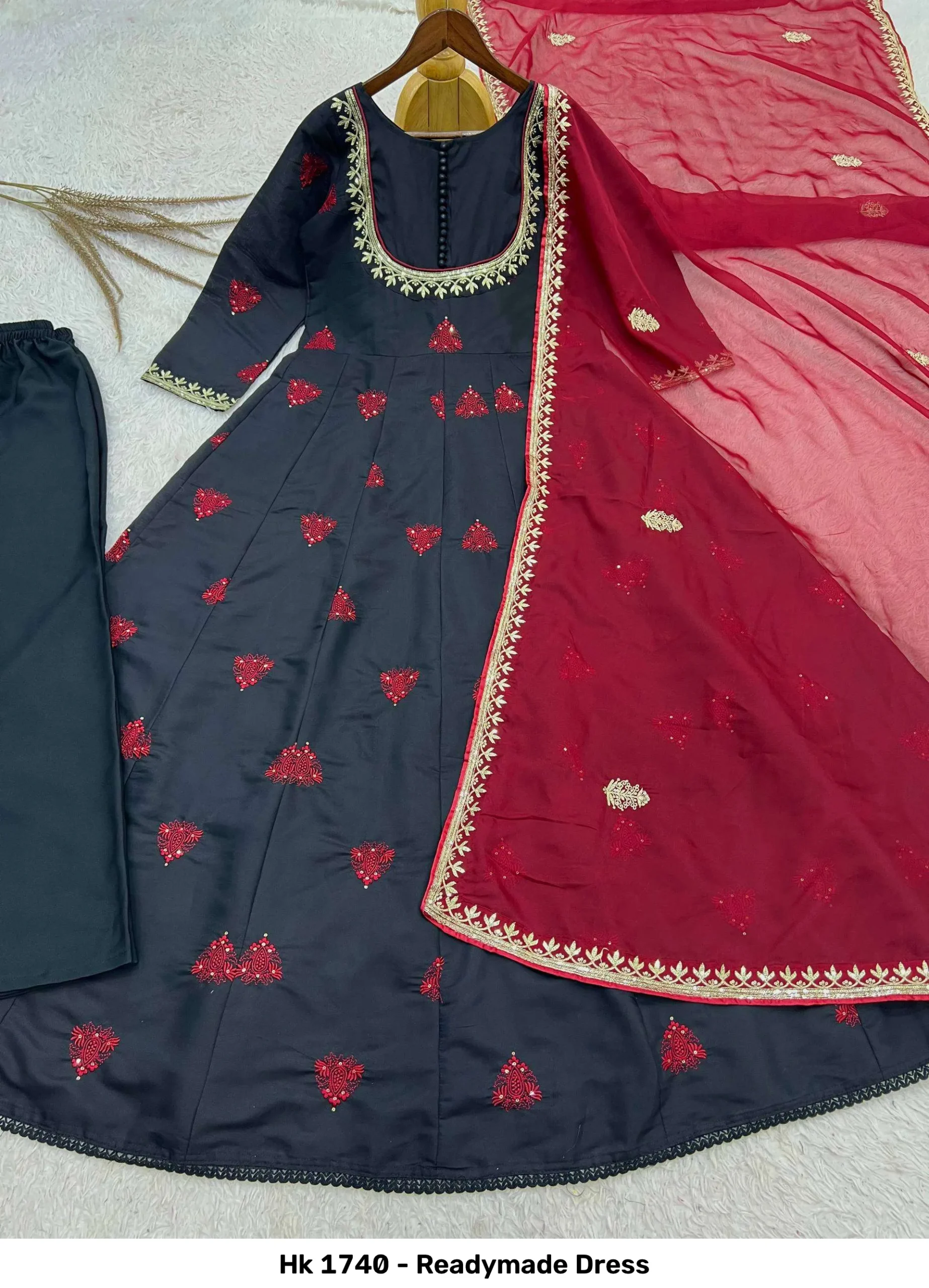 Hk 1740 - Readymade Dress - Image 6
