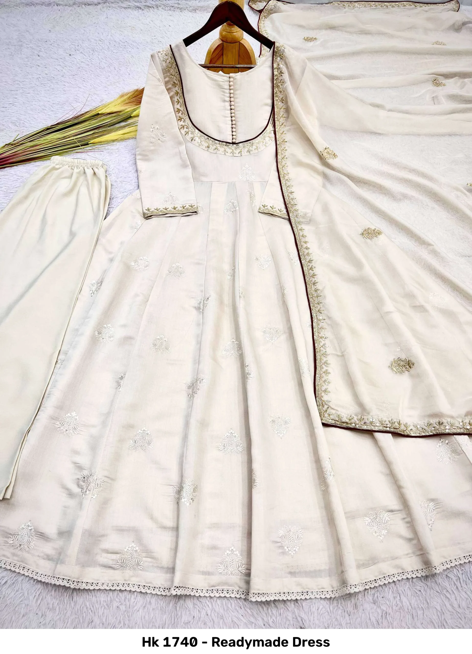 Hk 1740 - Readymade Dress - Image 7