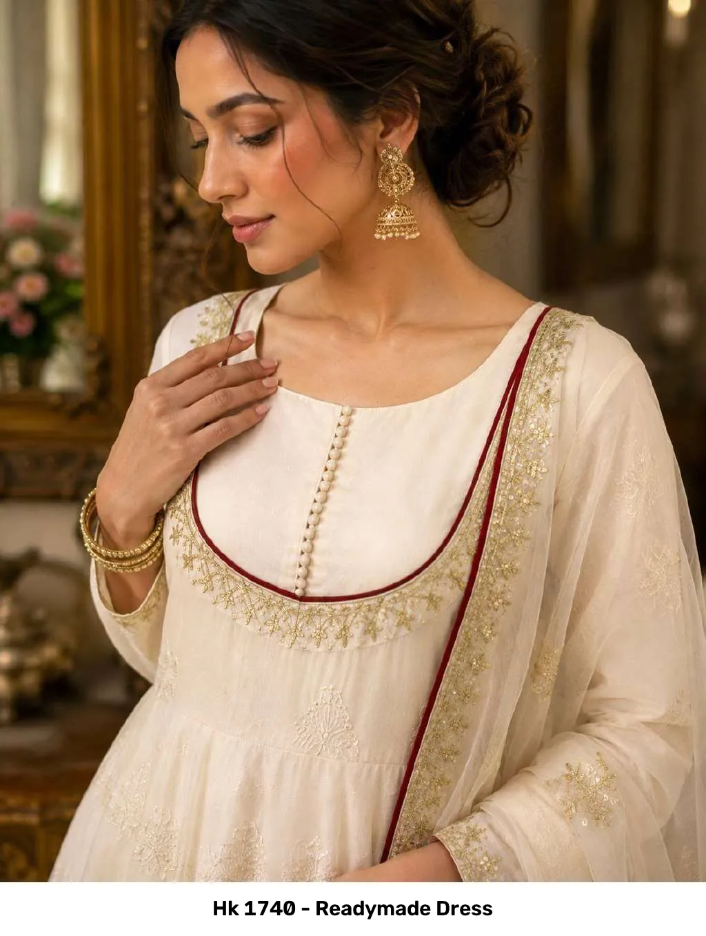 Hk 1740 - Readymade Dress - Image 8