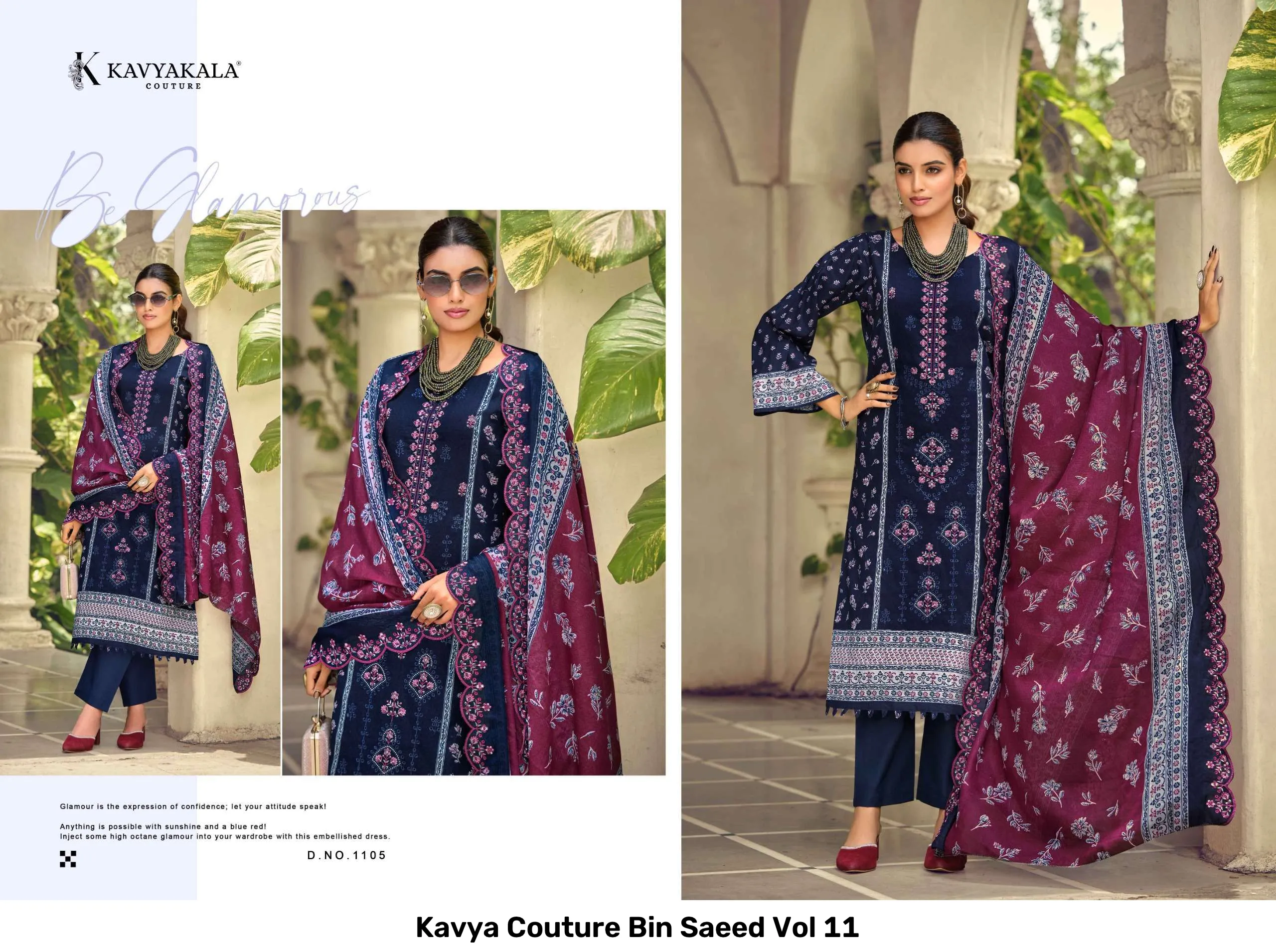 Kavya Couture Bin Saeed Vol 11 - Image 11