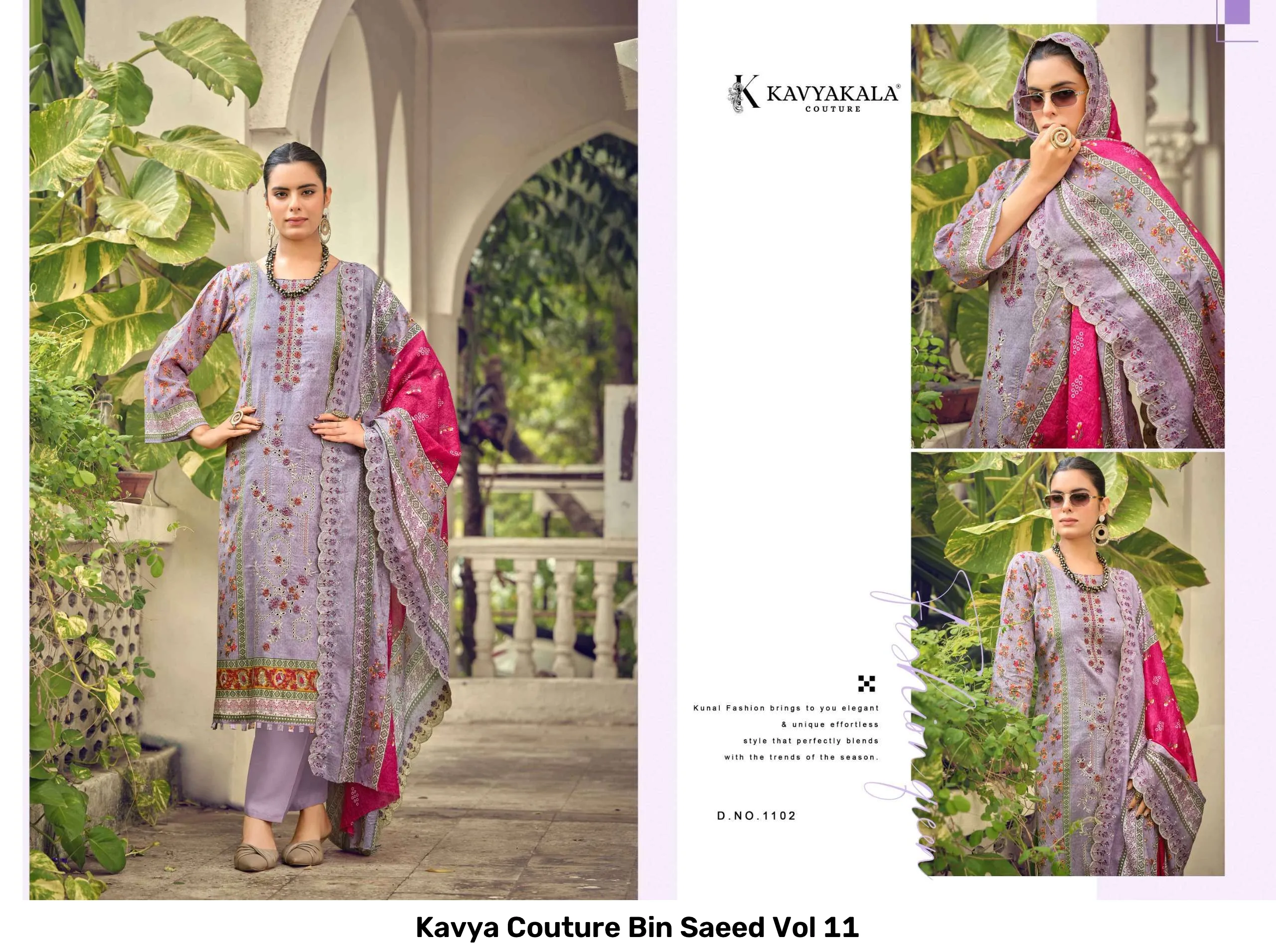 Kavya Couture Bin Saeed Vol 11 - Image 12
