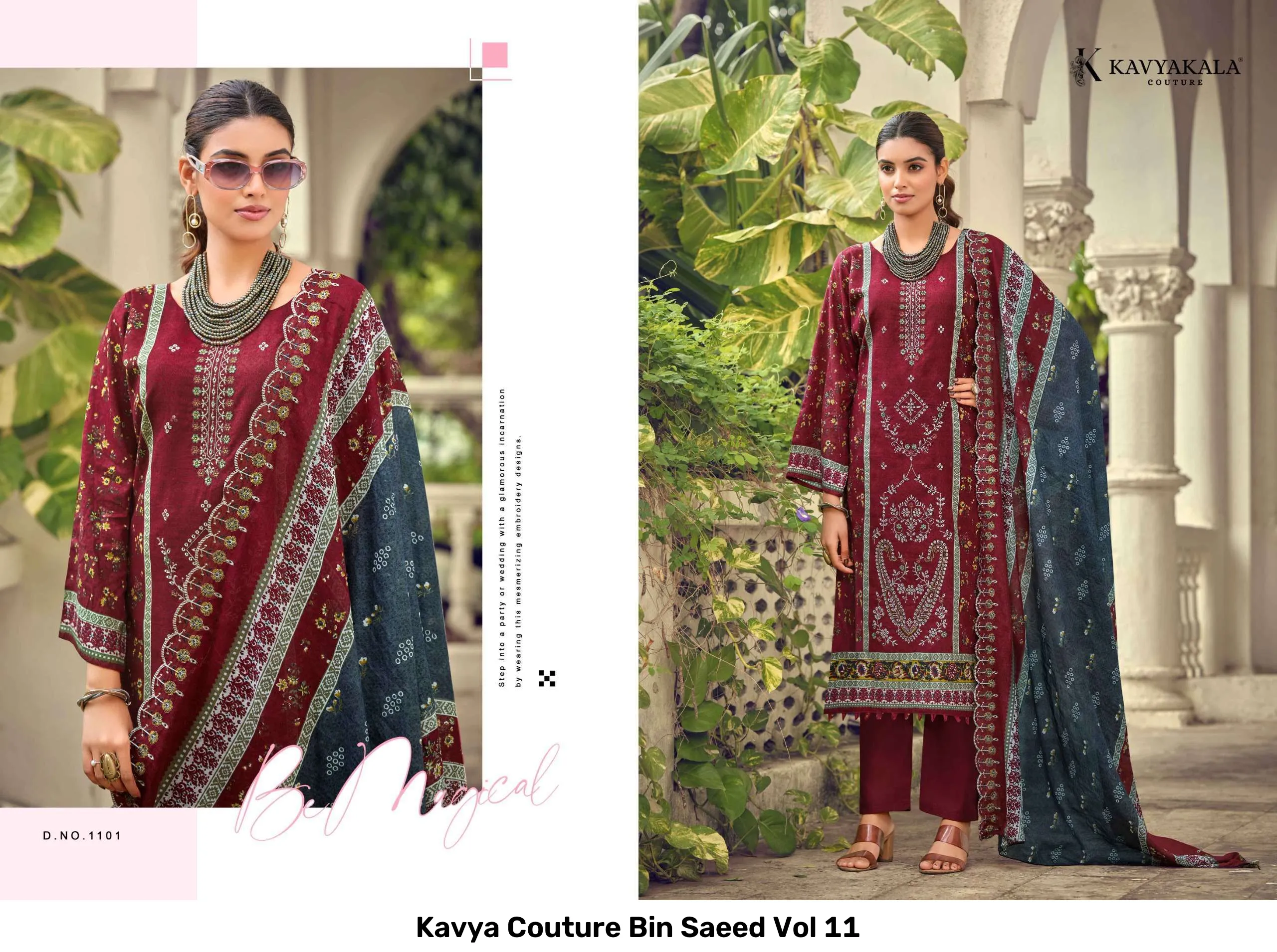 Kavya Couture Bin Saeed Vol 11 - Image 16