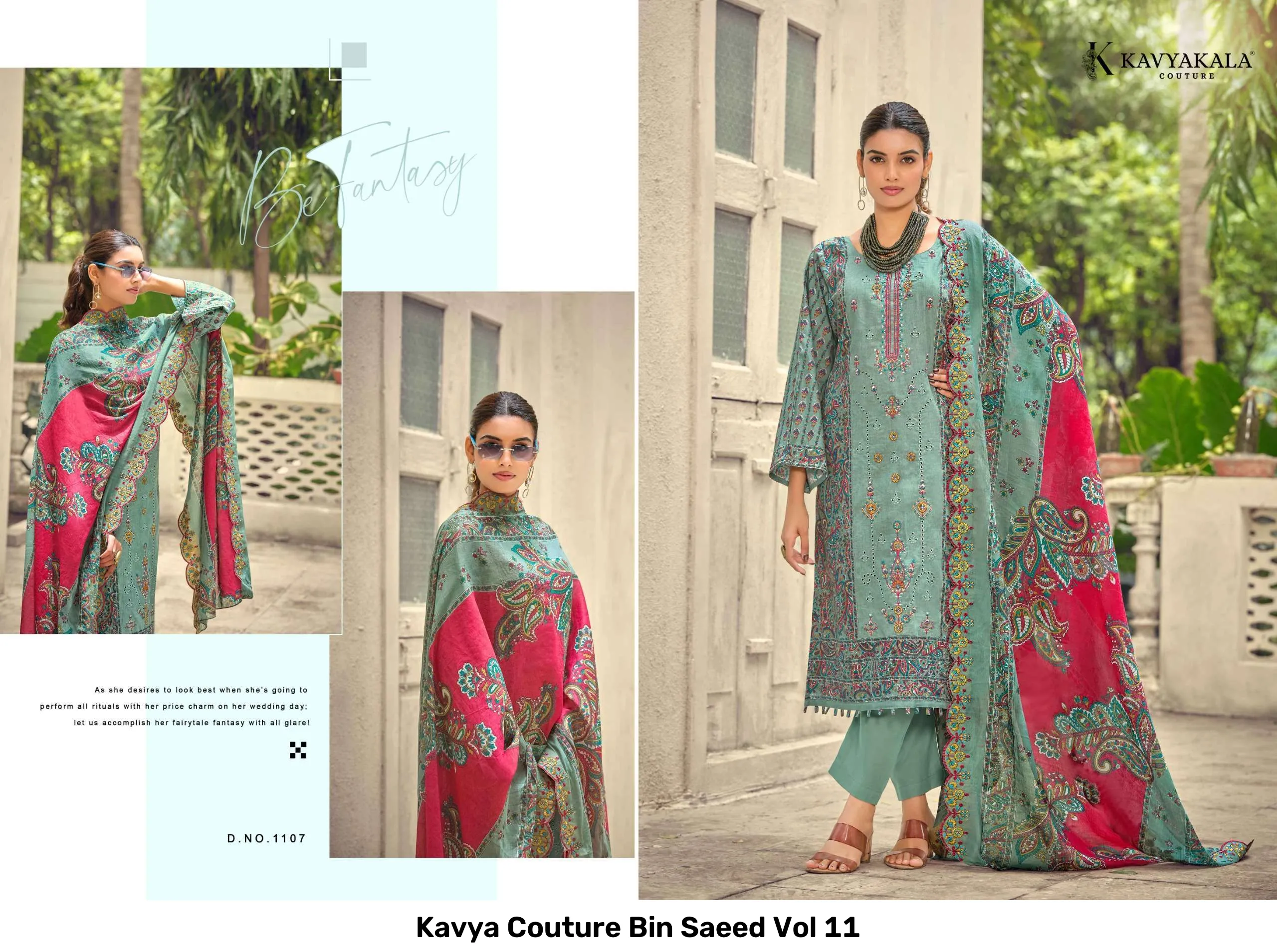 Kavya Couture Bin Saeed Vol 11 - Image 17