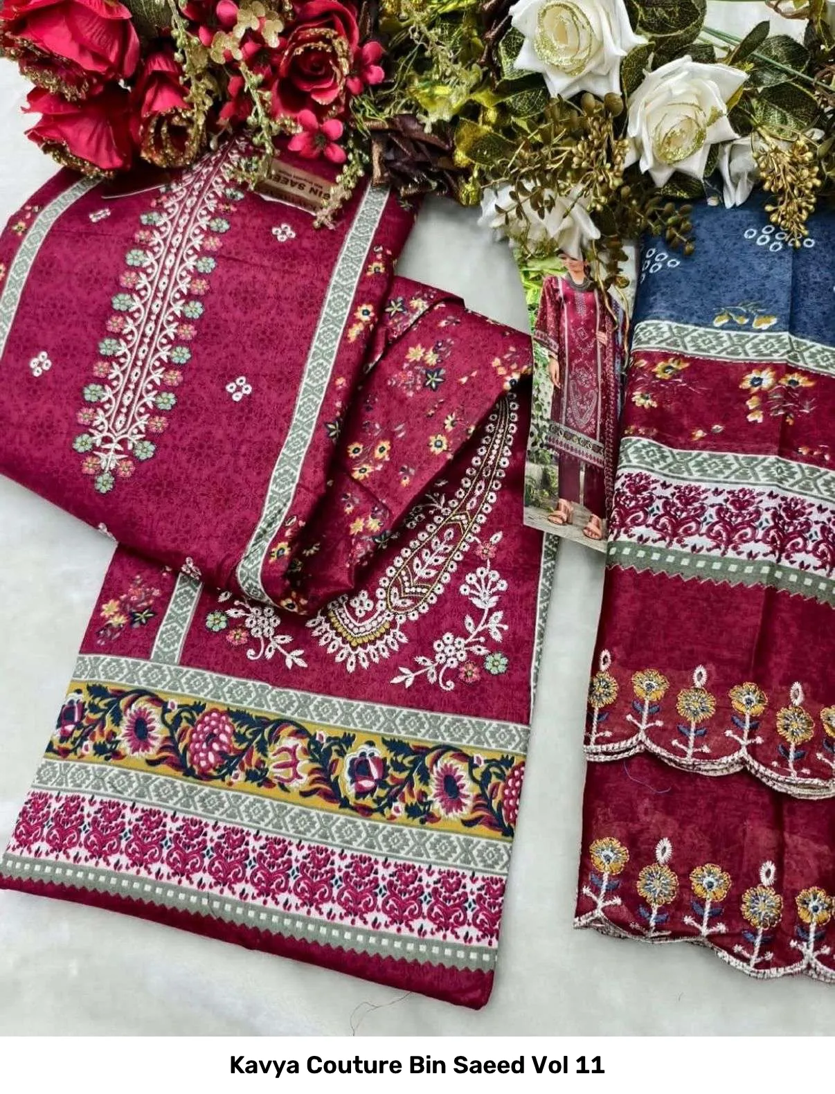 Kavya Couture Bin Saeed Vol 11 - Image 7