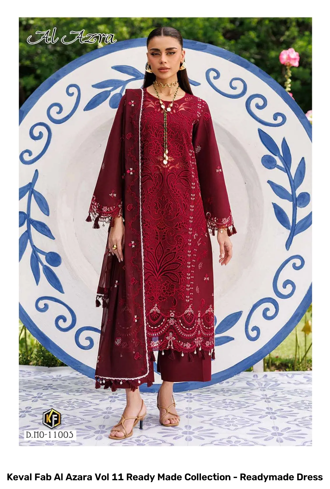 Keval Fab Al Azara Vol 11 Ready Made Collection - Readymade Dress - Image 2
