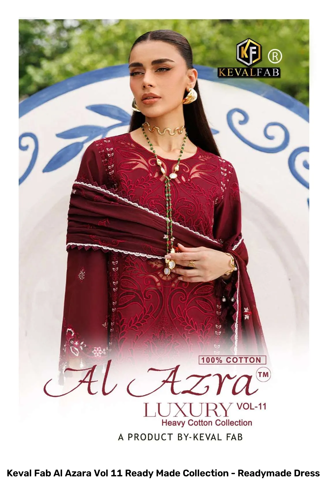Keval Fab Al Azara Vol 11 Ready Made Collection - Readymade Dress - Image 4