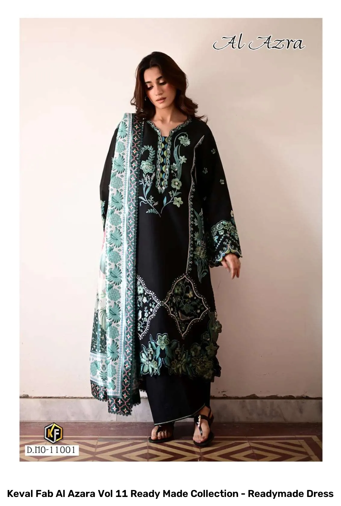Keval Fab Al Azara Vol 11 Ready Made Collection - Readymade Dress - Image 9