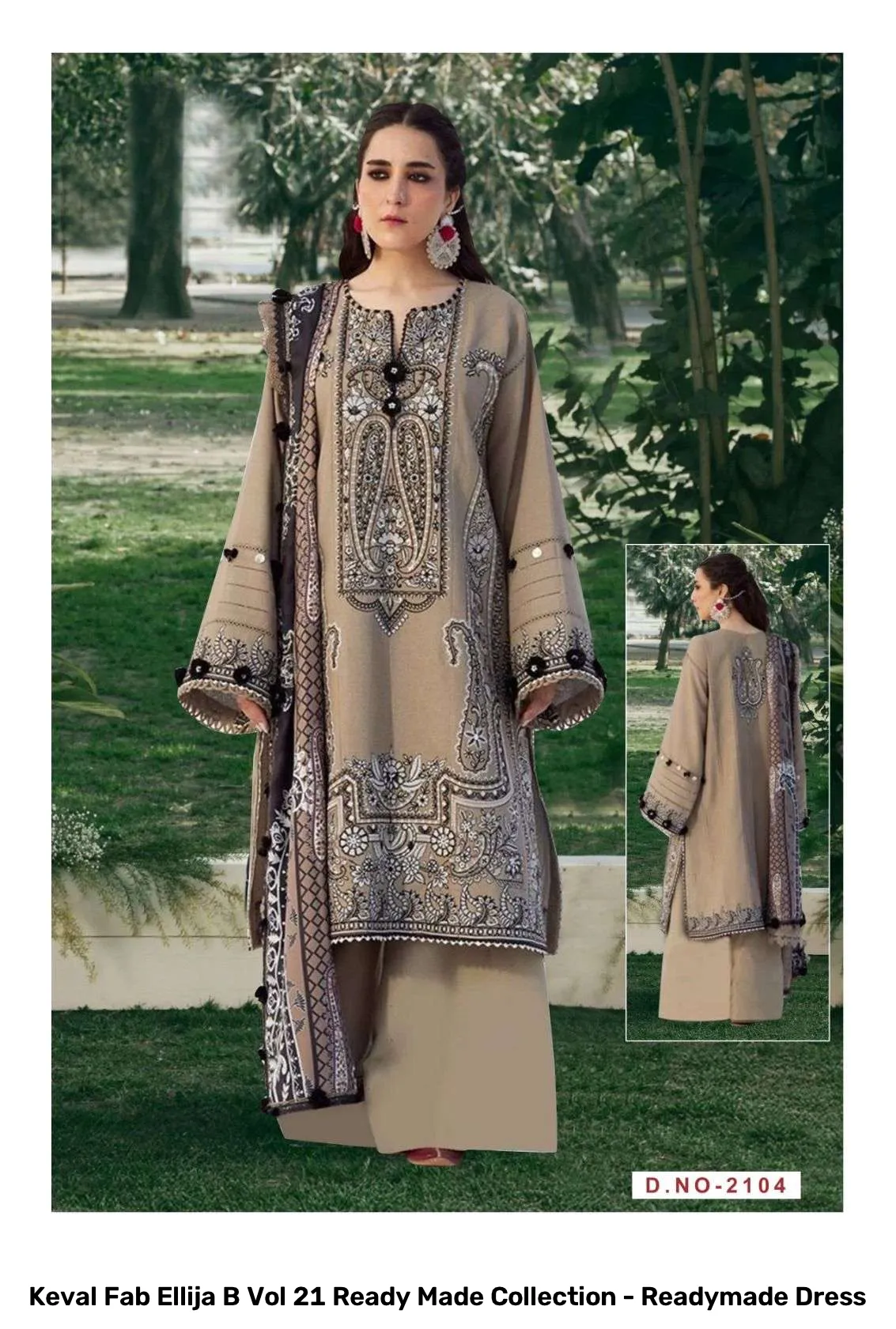 Keval Fab Ellija B Vol 21 Ready Made Collection - Readymade Dress - Image 7