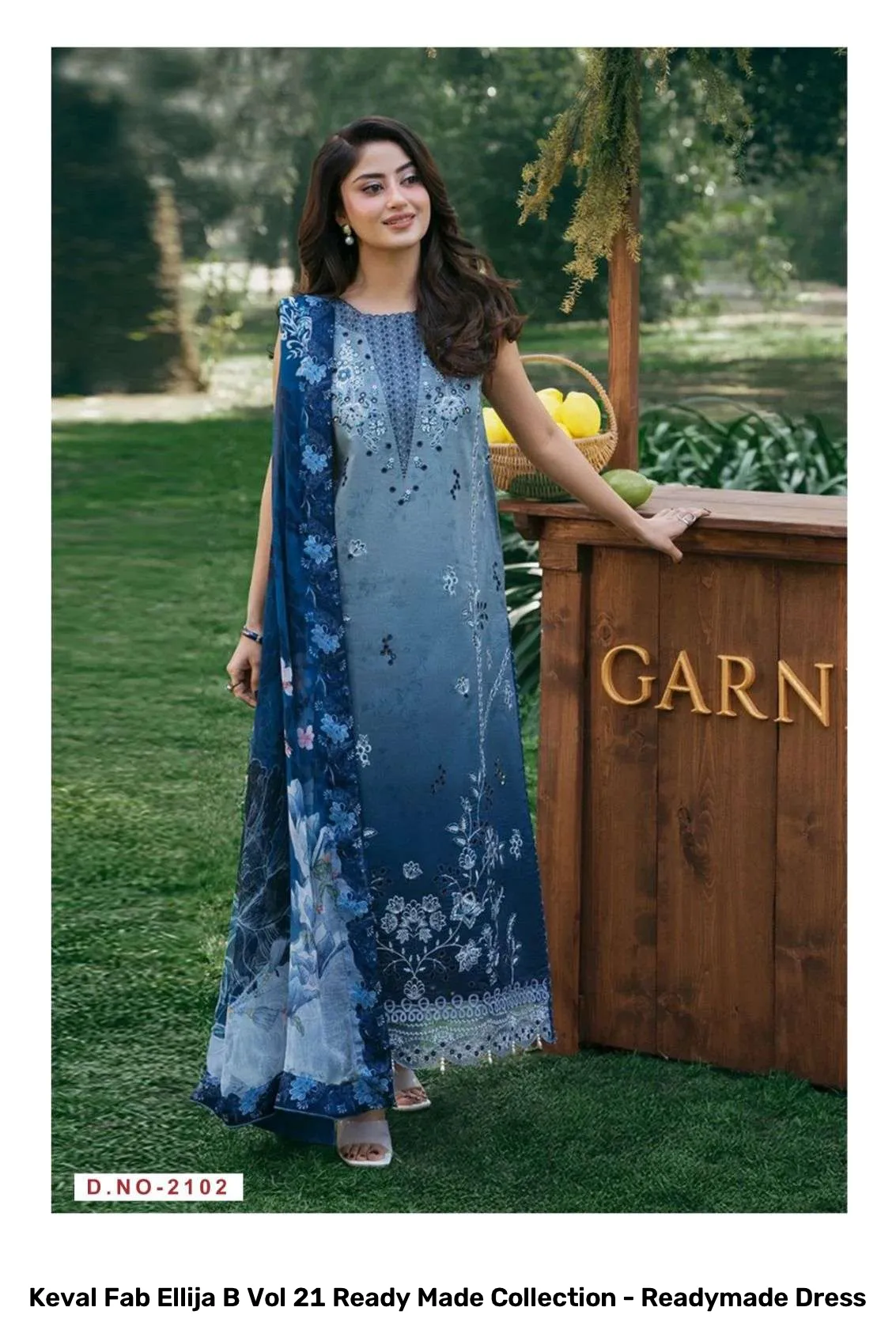 Keval Fab Ellija B Vol 21 Ready Made Collection - Readymade Dress - Image 8