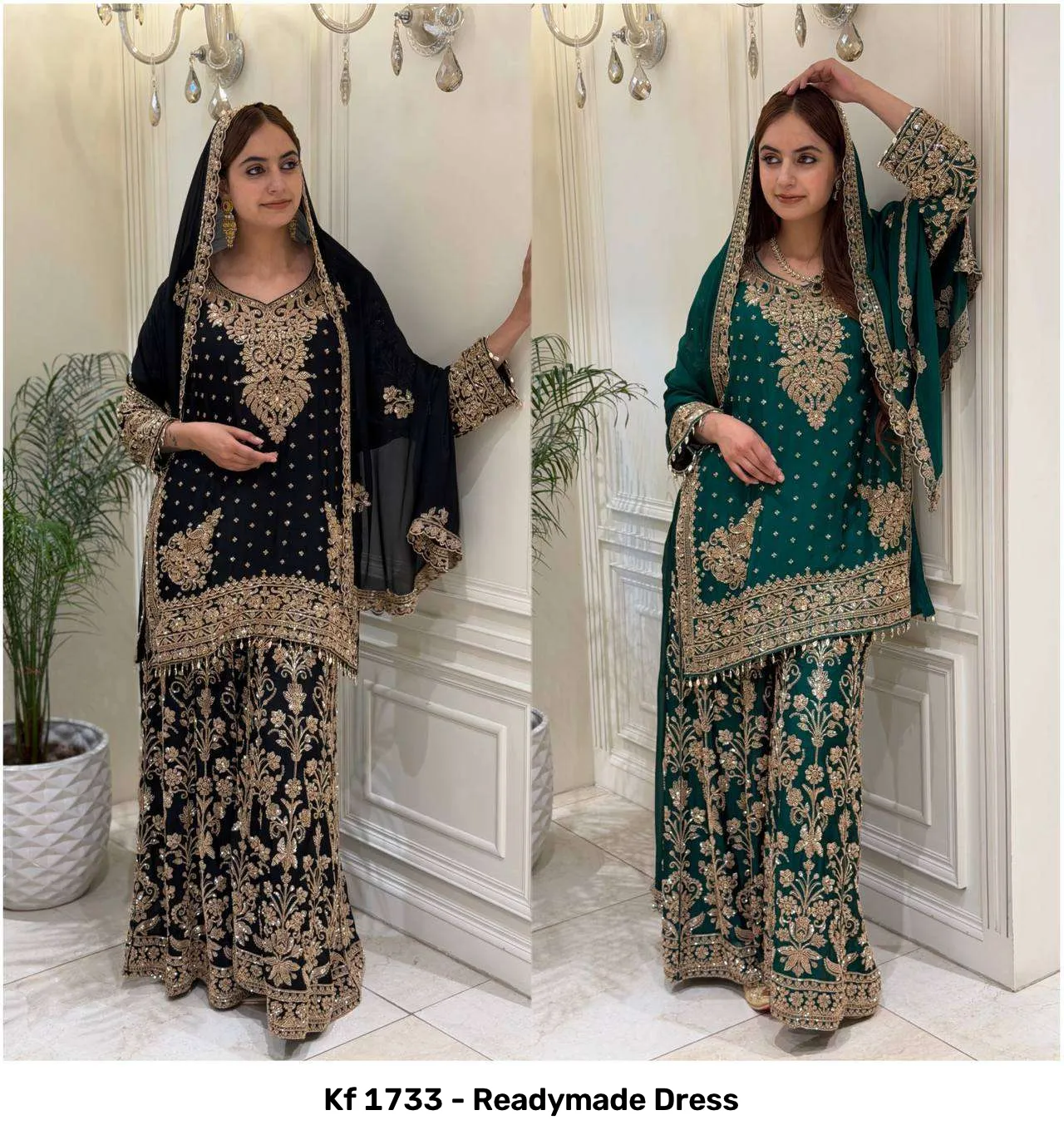 Kf 1733 - Readymade Dress - Image 2