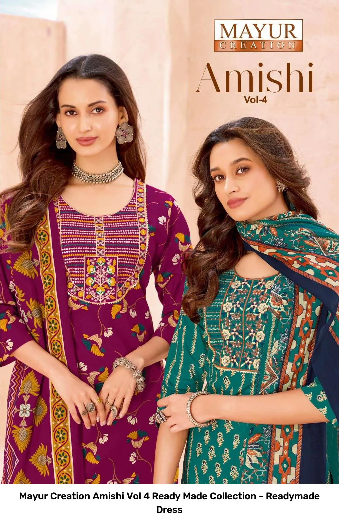Mayur Creation Amishi Vol 4 Ready Made Collection - Readymade Dress