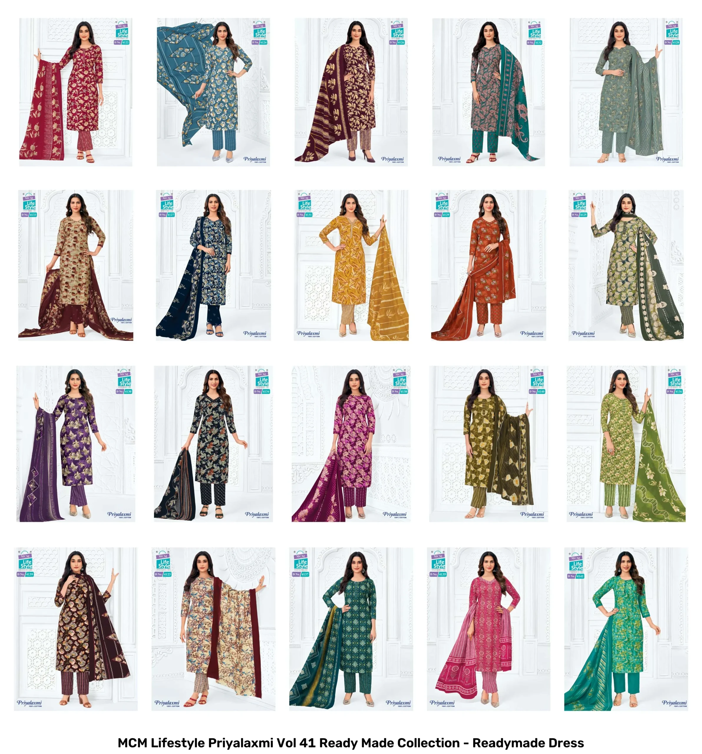 MCM Lifestyle Priyalaxmi Vol 41 Ready Made Collection - Readymade Dress - Image 7