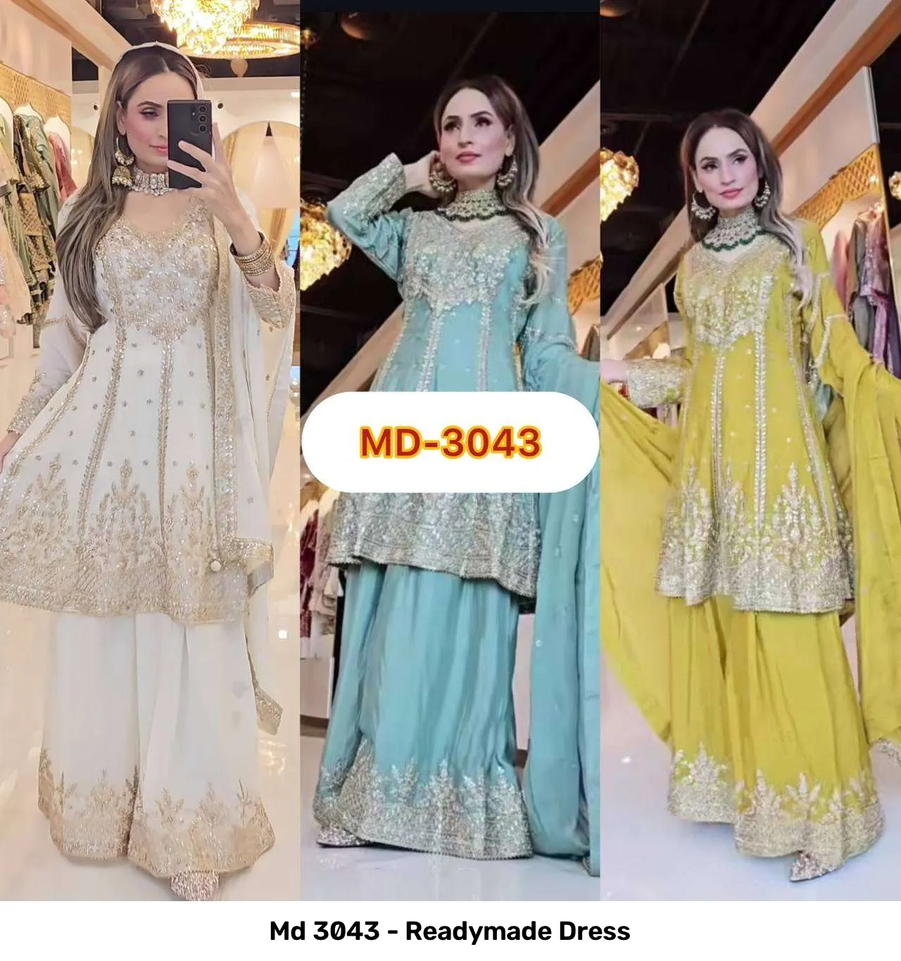 Md 3043 - Readymade Dress