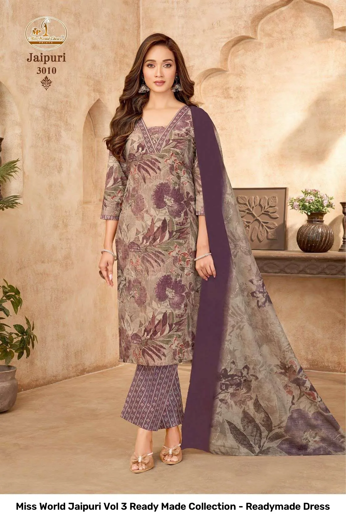 Miss World Jaipuri Vol 3 Ready Made Collection - Readymade Dress - Image 10