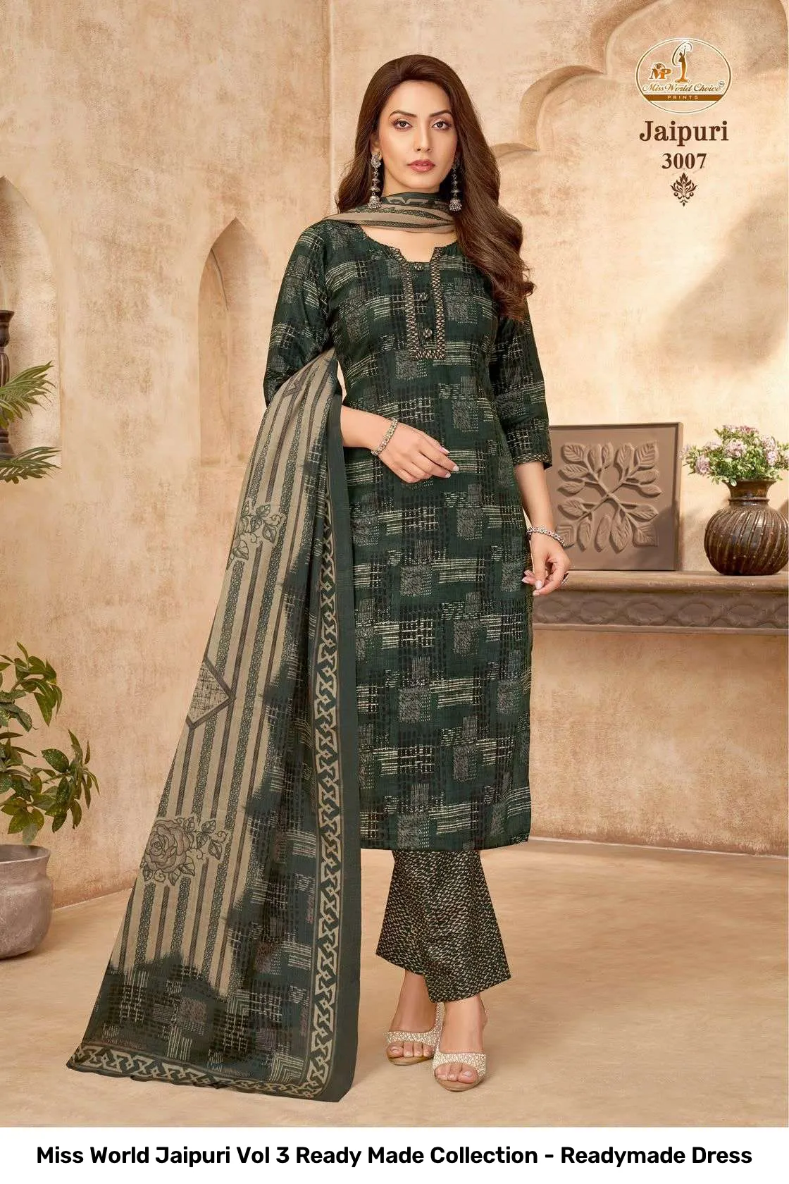 Miss World Jaipuri Vol 3 Ready Made Collection - Readymade Dress - Image 12