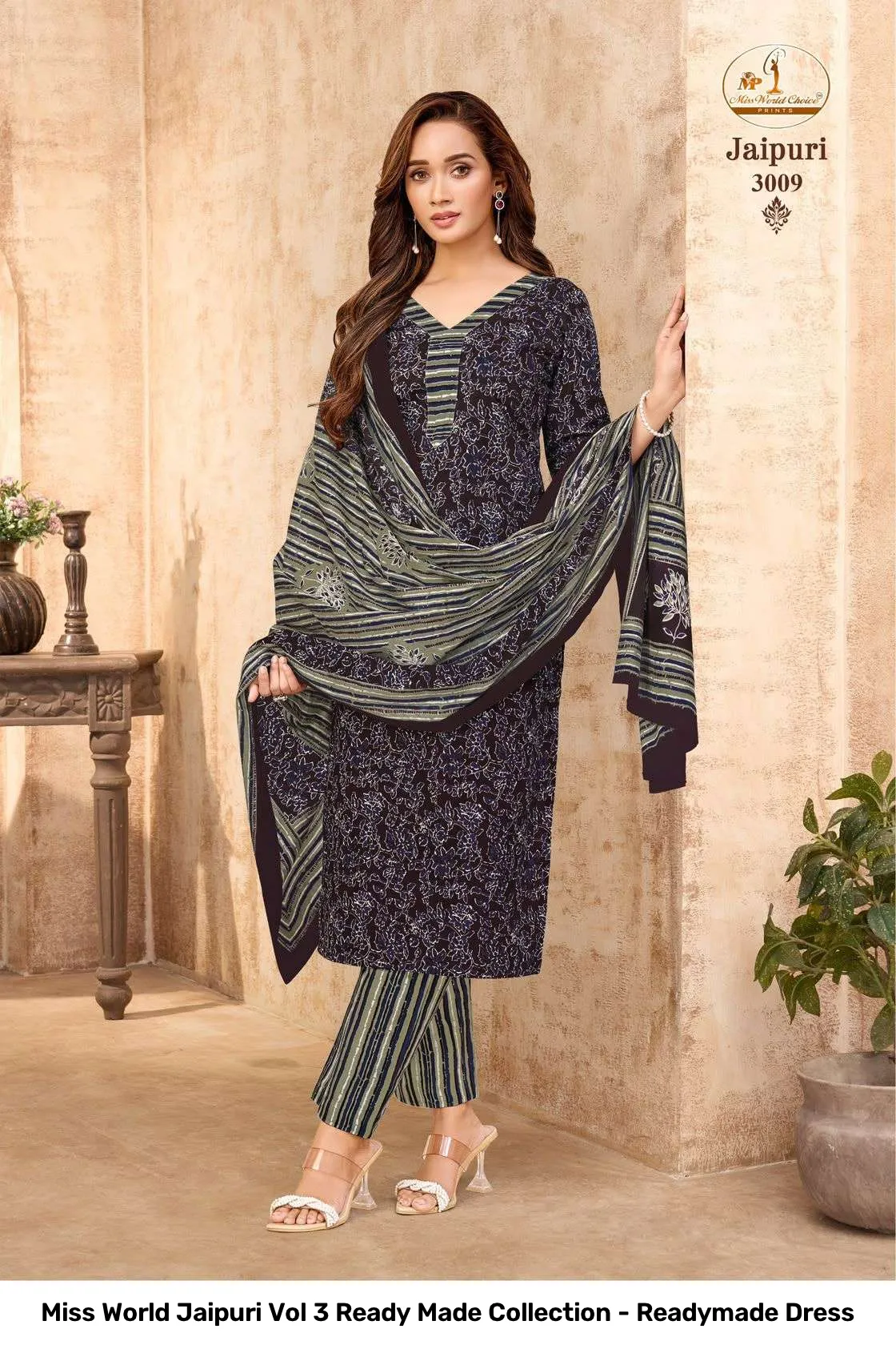 Miss World Jaipuri Vol 3 Ready Made Collection - Readymade Dress - Image 2