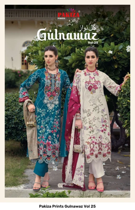 Pakiza Prints Gulnawaz Vol 25