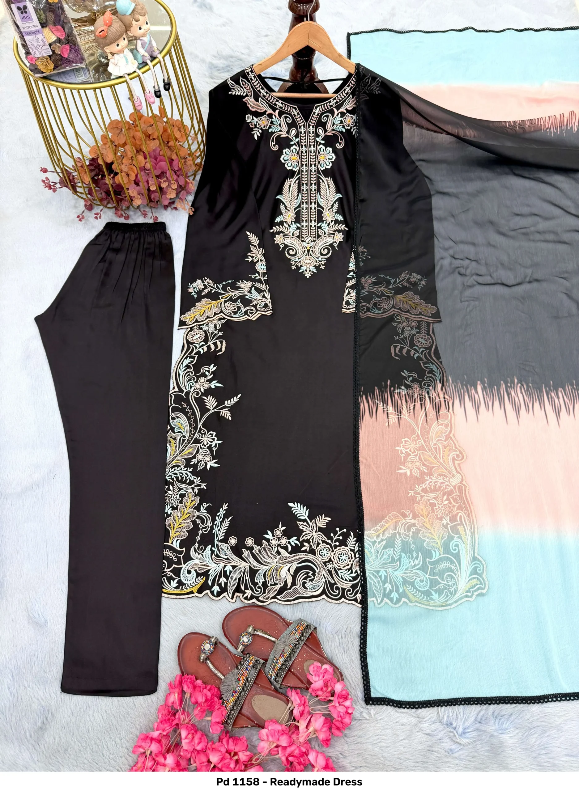 Pd 1158 - Readymade Dress - Image 2