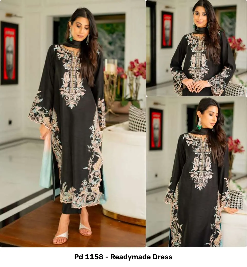 Pd 1158 - Readymade Dress - Image 3