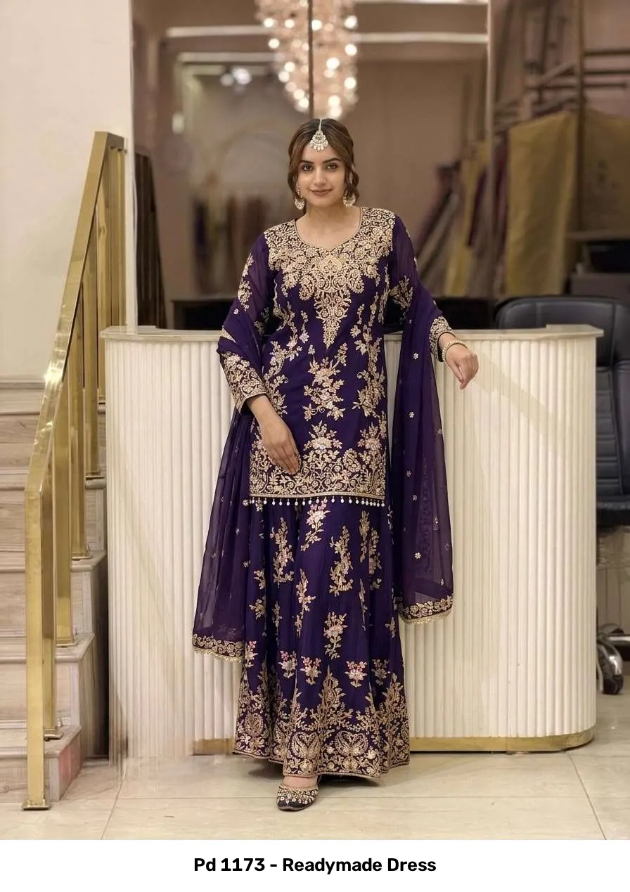 Pd 1173 - Readymade Dress - Image 3