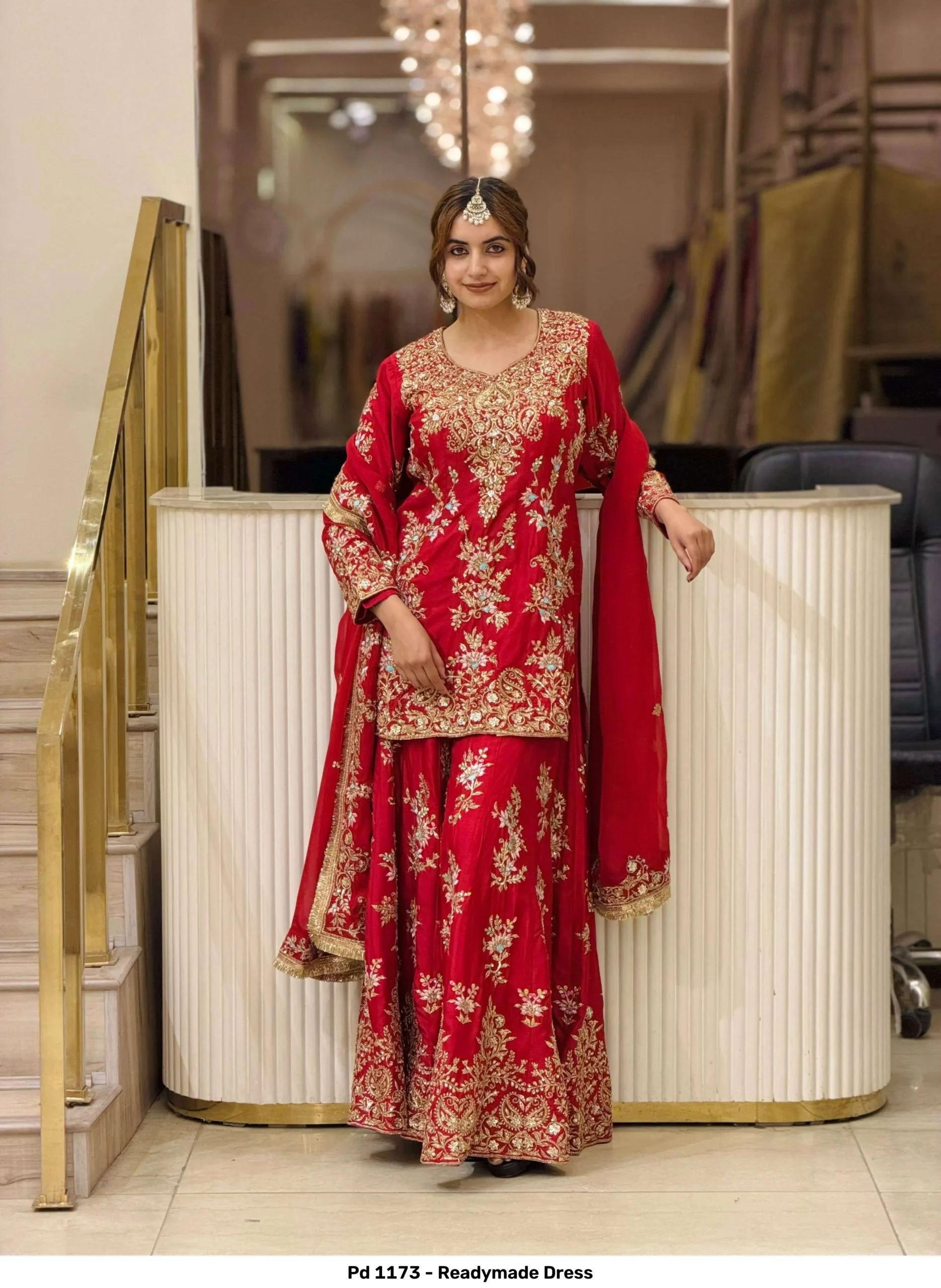 Pd 1173 - Readymade Dress - Image 4