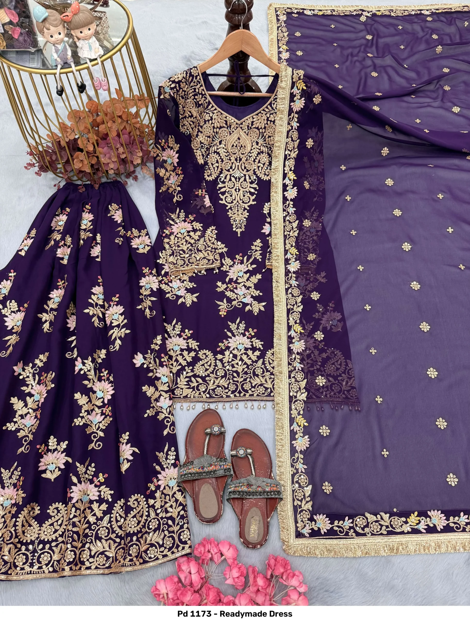 Pd 1173 - Readymade Dress - Image 5
