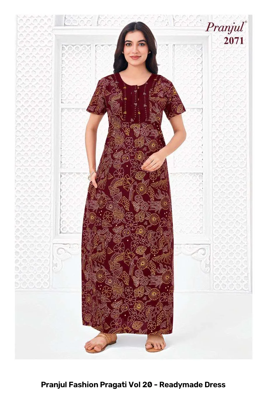 Pranjul Fashion Pragati Vol 20 - Readymade Dress - Image 3