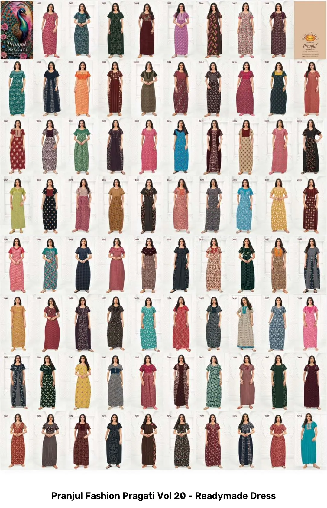 Pranjul Fashion Pragati Vol 20 - Readymade Dress - Image 9