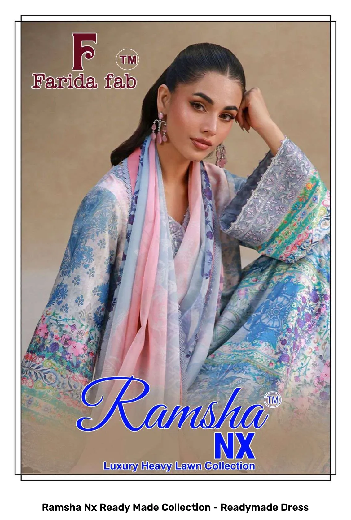 Ramsha Nx Ready Made Collection - Readymade Dress - Image 4
