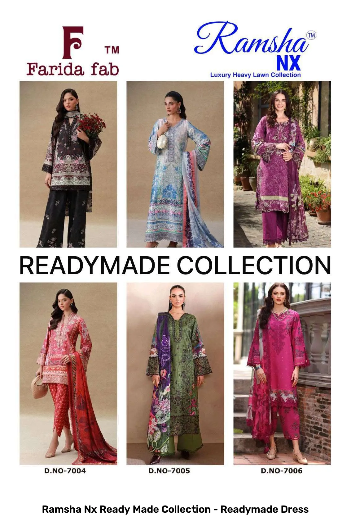 Ramsha Nx Ready Made Collection - Readymade Dress - Image 6