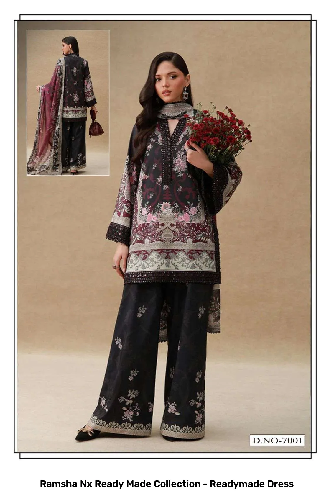 Ramsha Nx Ready Made Collection - Readymade Dress - Image 9